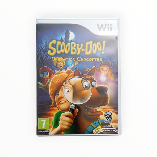 SCOOBY DOO OPERATION CHOCOTTES nintendo wii