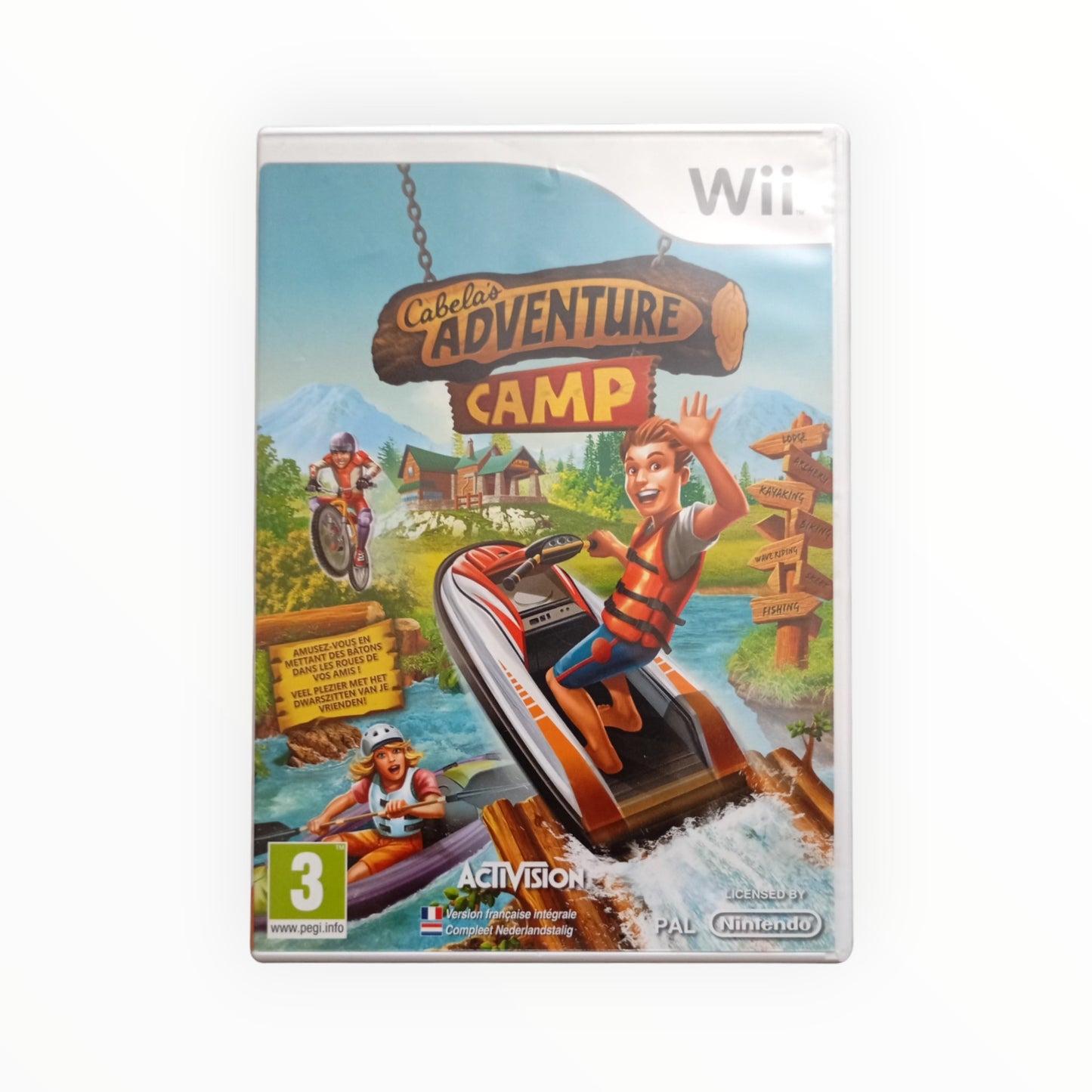 CABELA'S ADVENTURE CAMP nintendo wii