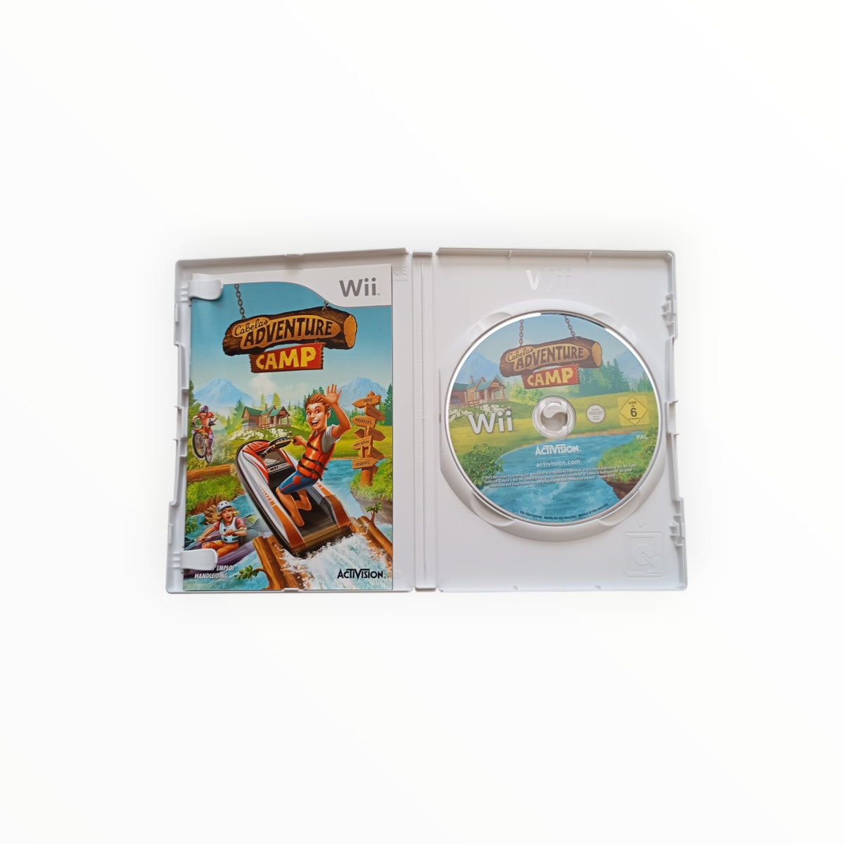 CABELA'S ADVENTURE CAMP nintendo wii