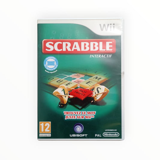SCRABBLE nintendo wii