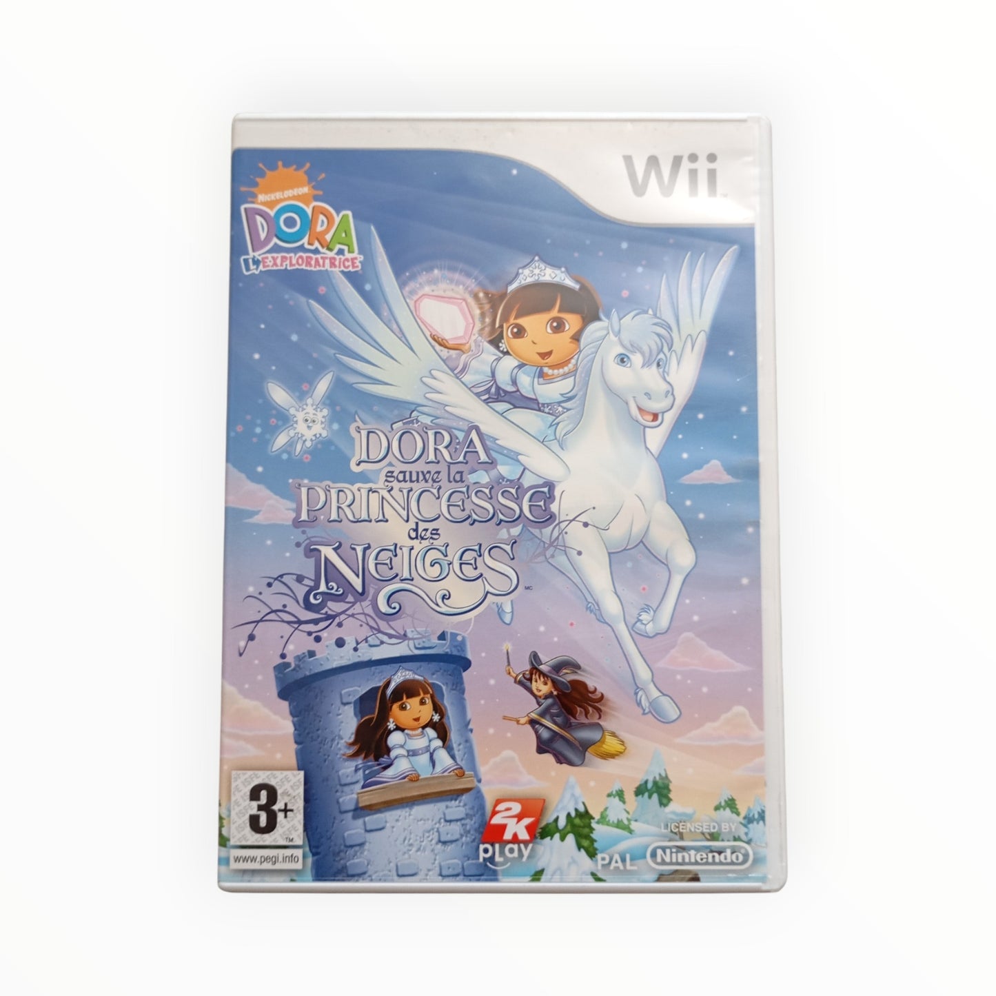DORA SAUVE LA PRINCESSE DES NEIGES nintendo wii