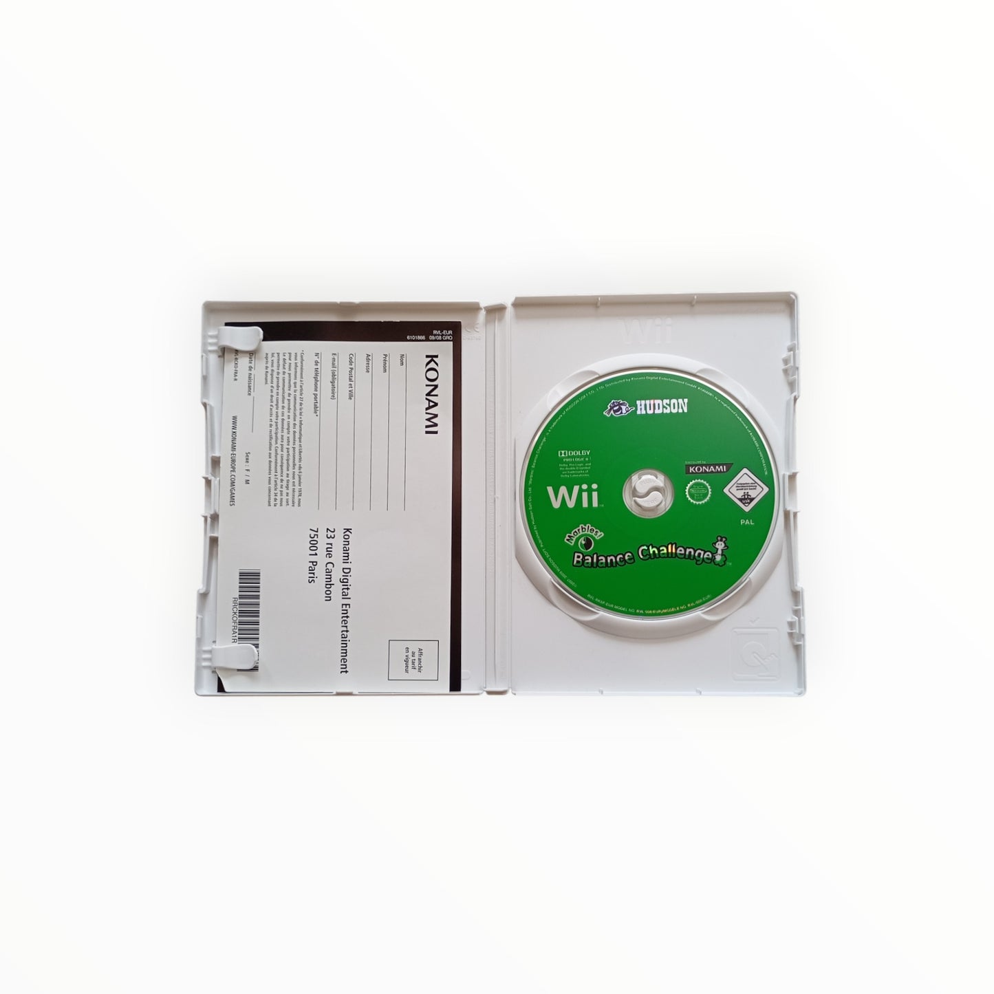 BALANCE CHALLENGE nintendo wii
