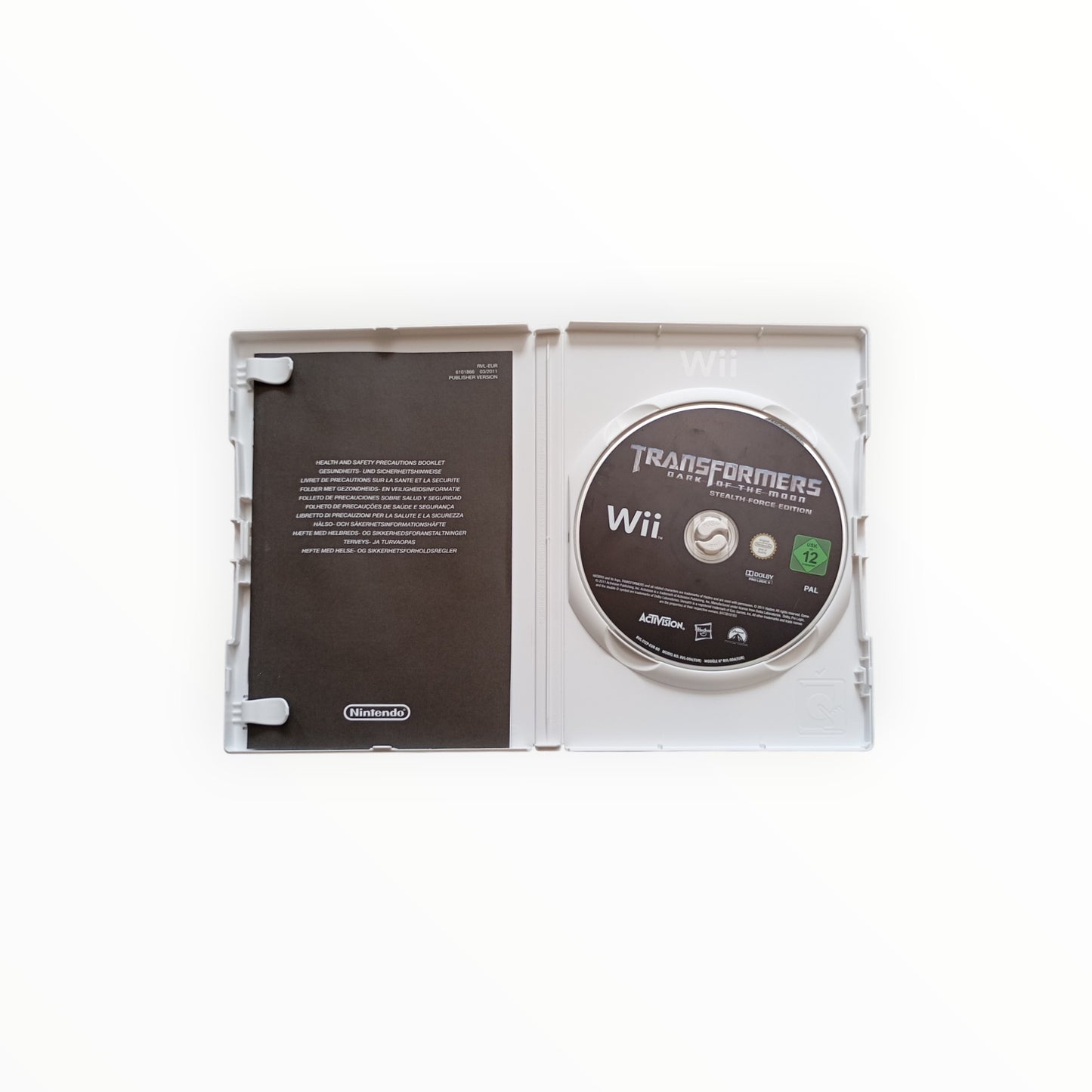 TRANSFORMERS 3 nintendo wii