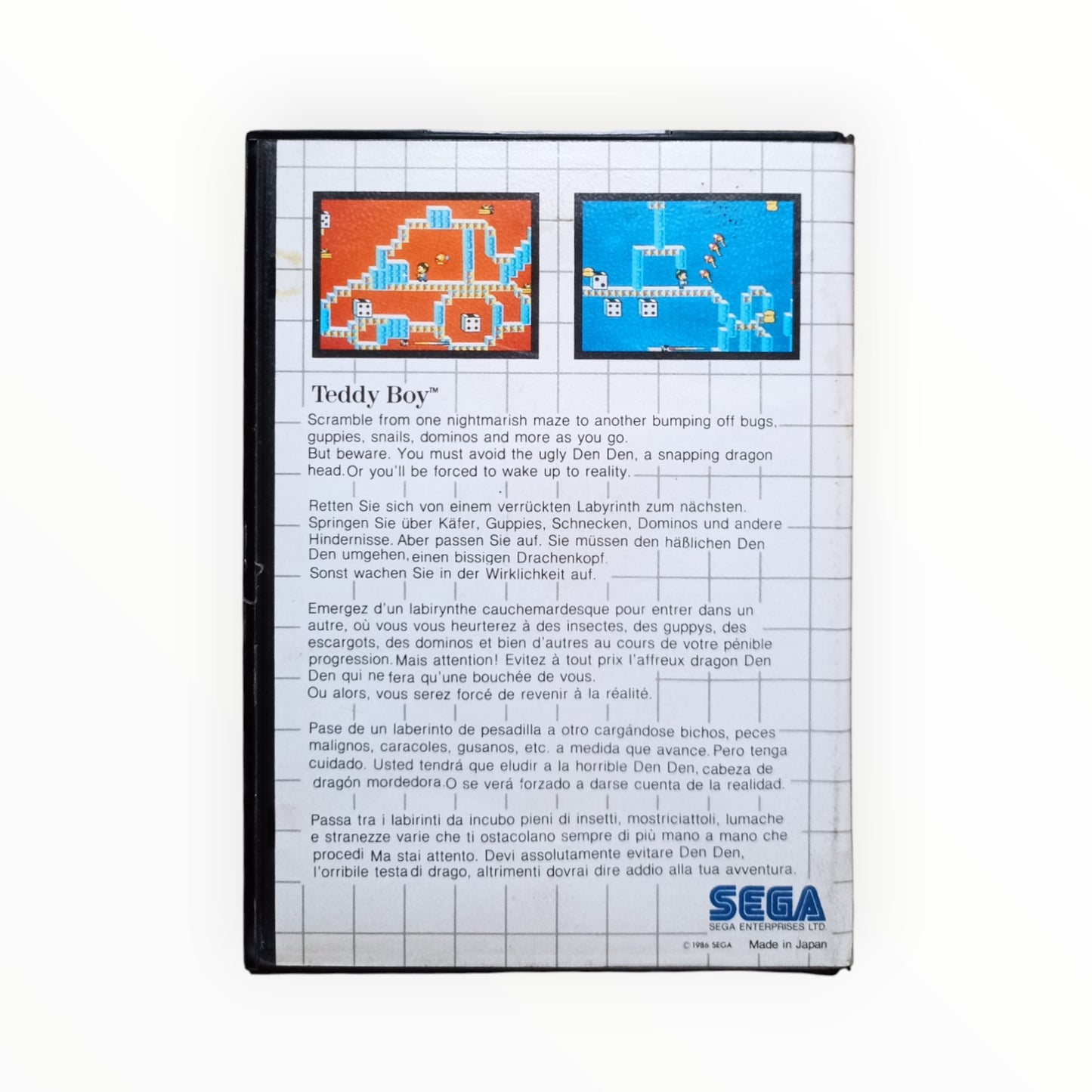 TEDDY BOY sega mega drive