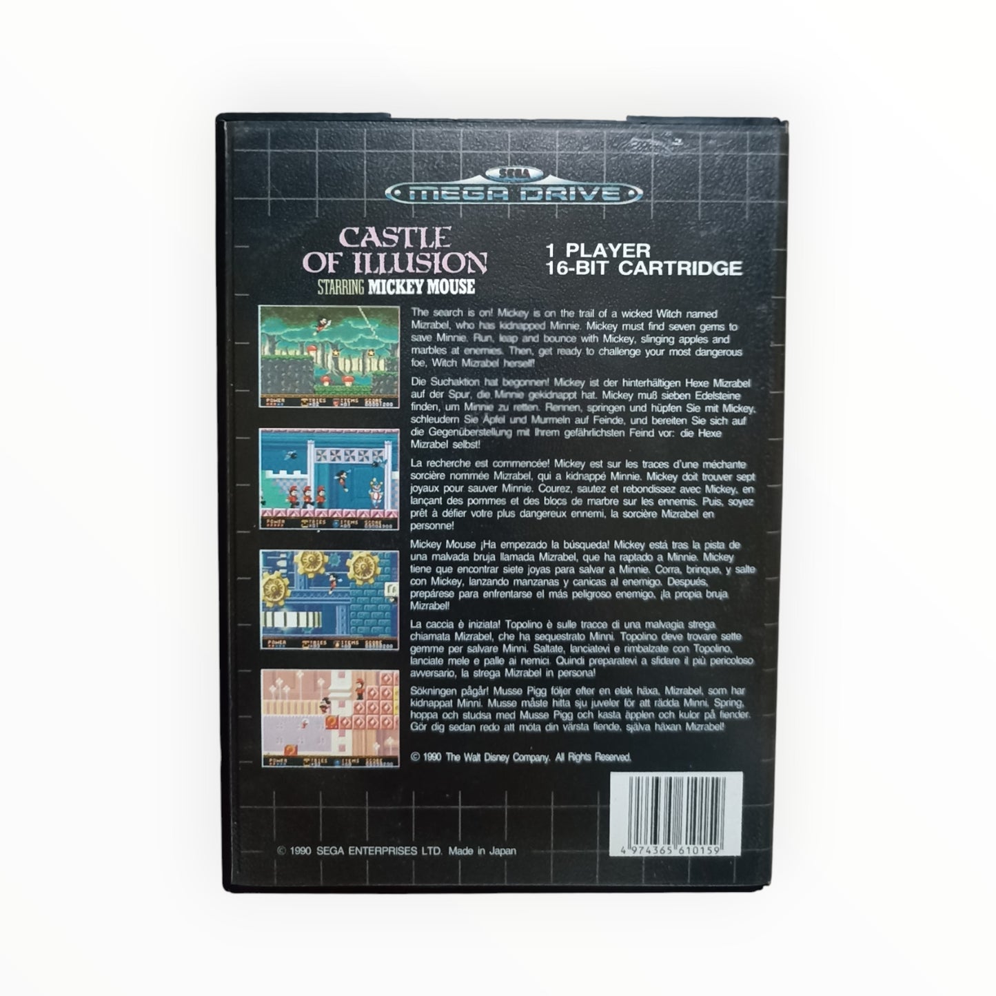 Castle of Illusion – Sega Mega Drive (Complet)
