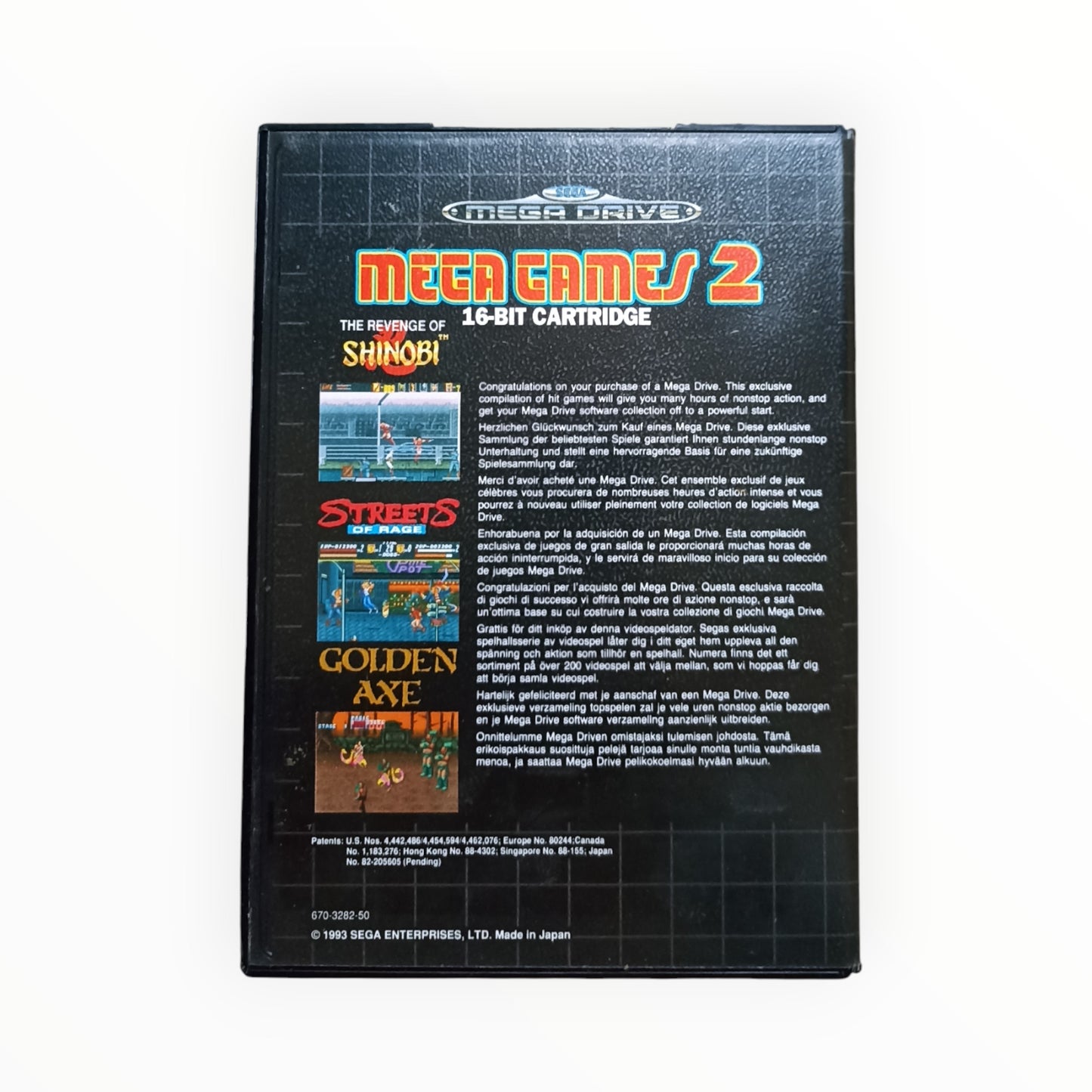 MEGA GAMES 2 sega mega drive