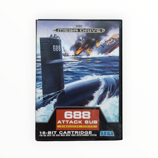 688 ATTACK SUB sega mega drive