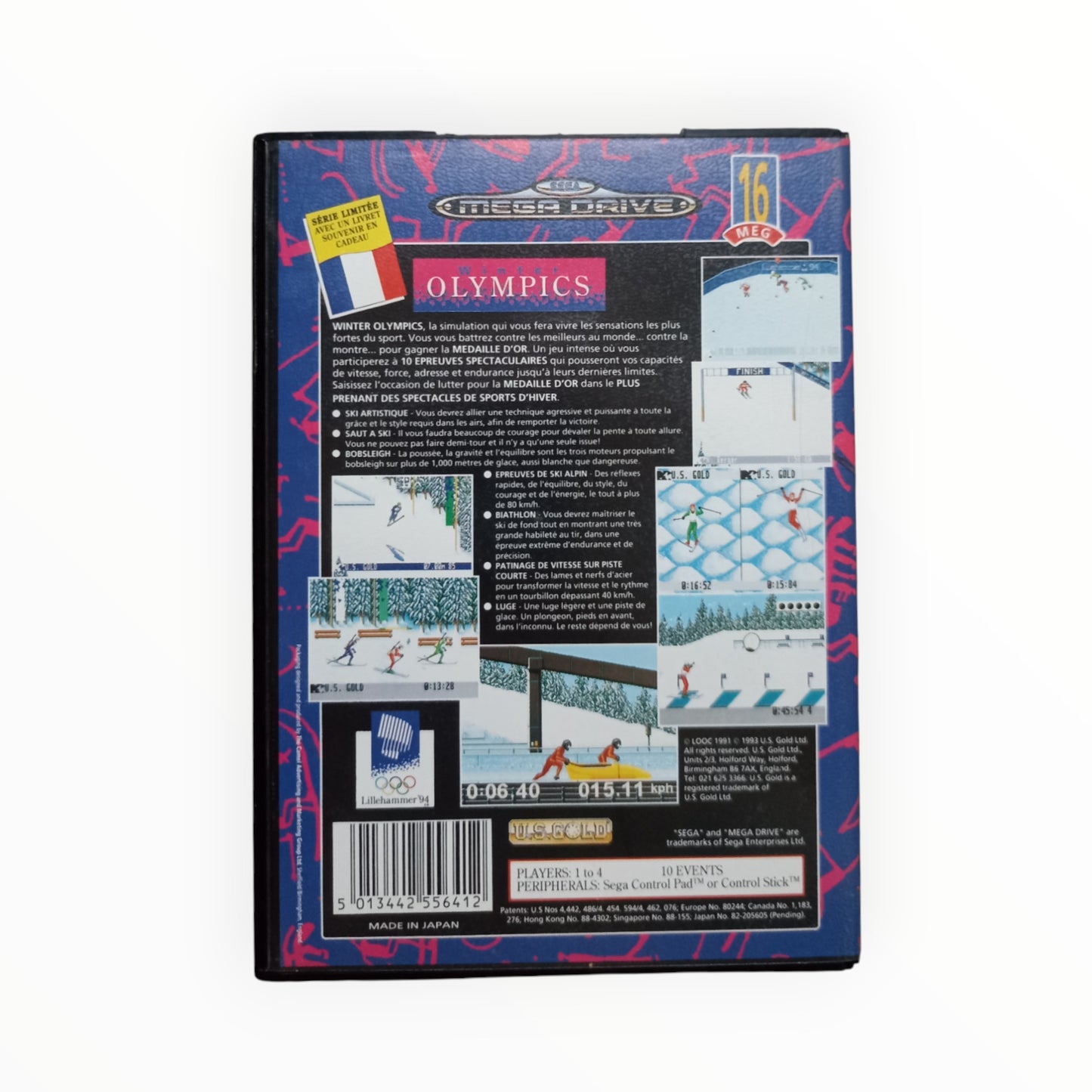 WINTER OLYMPICS LILLEHAMMER '94 - Sega Megadrive