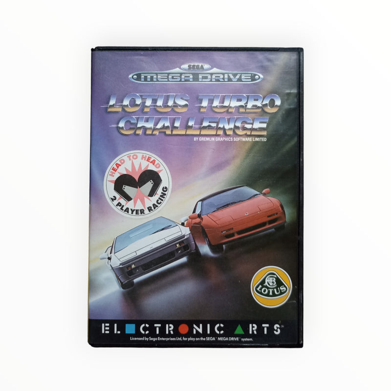 LOTUS TURBO CHALLENGE sega mega drive