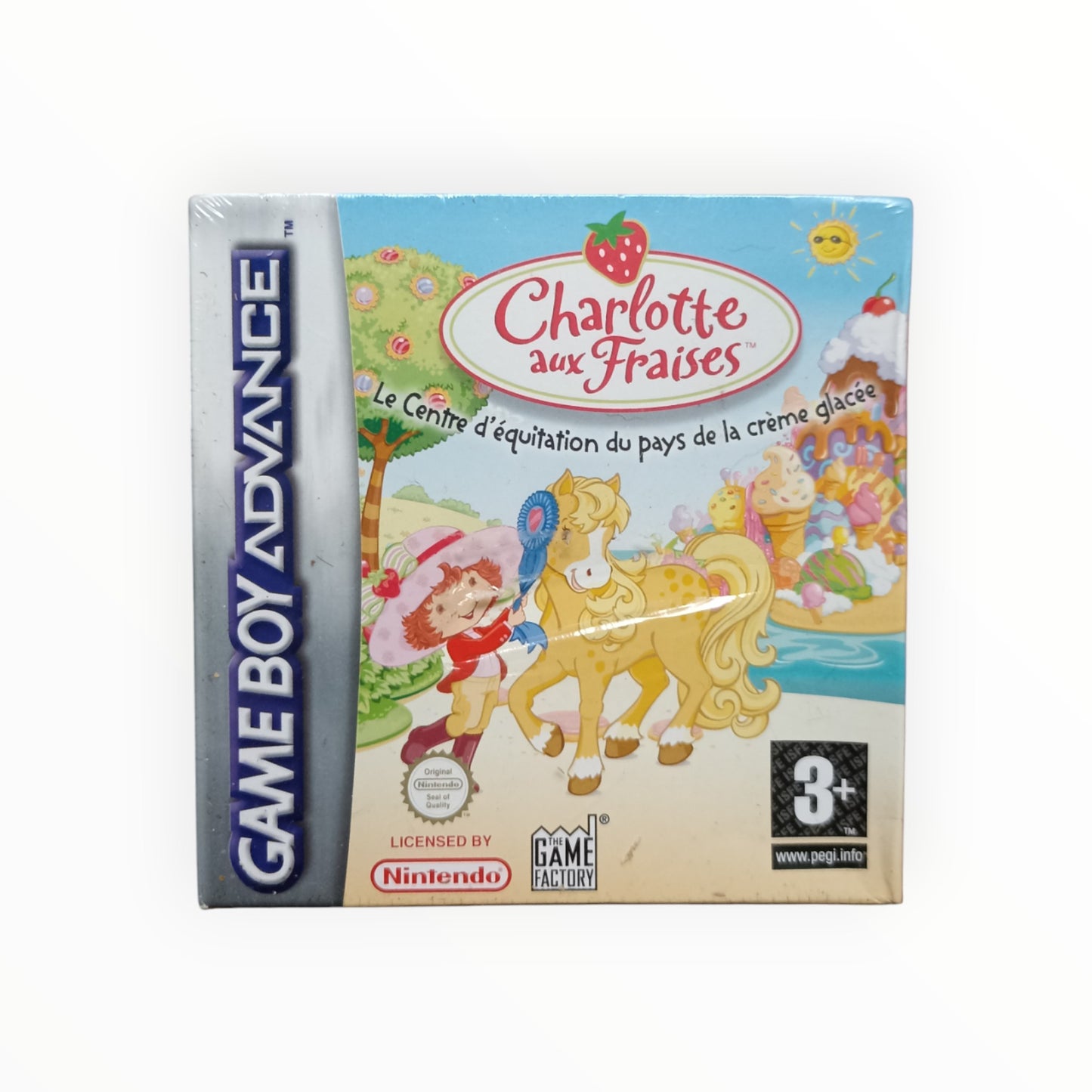 CHARLOTTES AUX FRAISES gameboy advance (neuf sous blister)