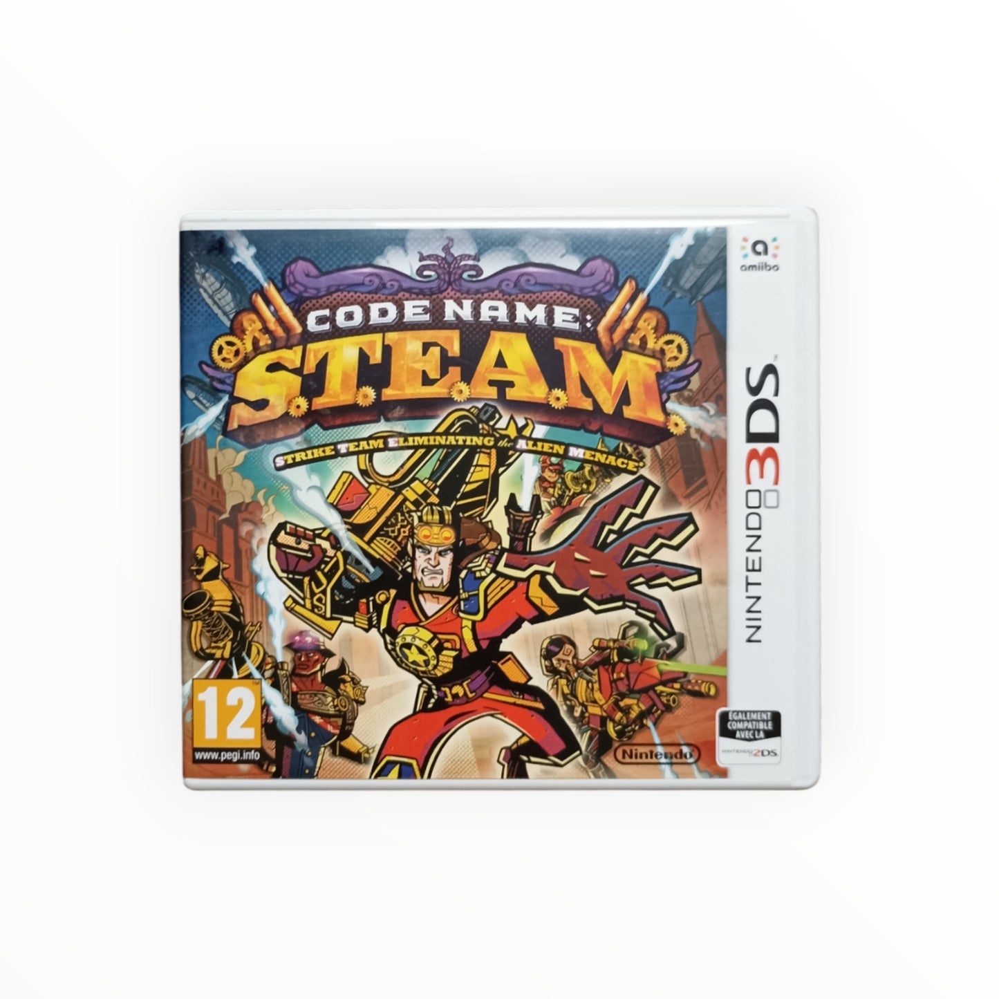 CODE NAME STEAM nintendo 3DS