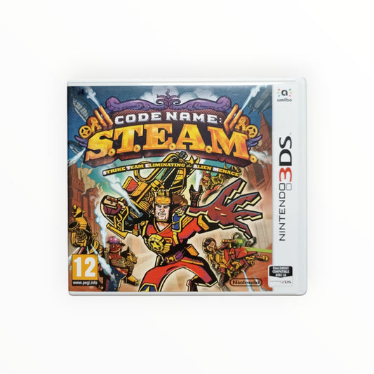 CODE NAME STEAM nintendo 3DS