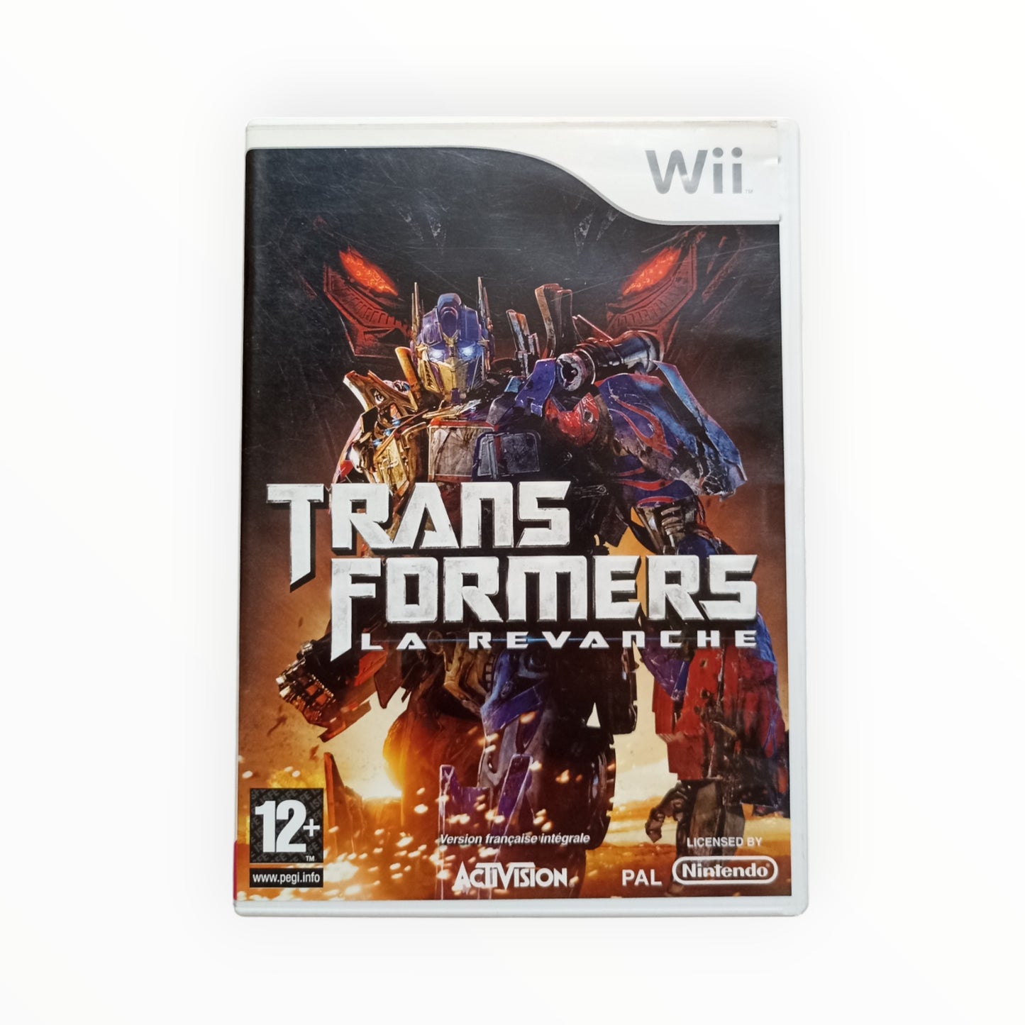 TRANSFORMERS LA REVANCHE nintendo wii