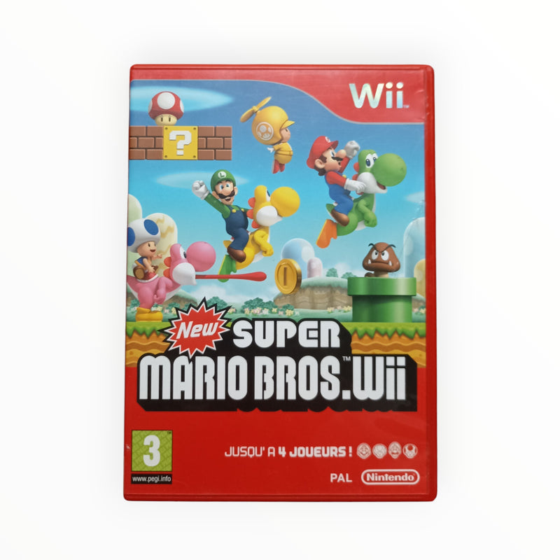 New Super Mario Bros. Wii – Nintendo Wii (complet en boîte avec notice)