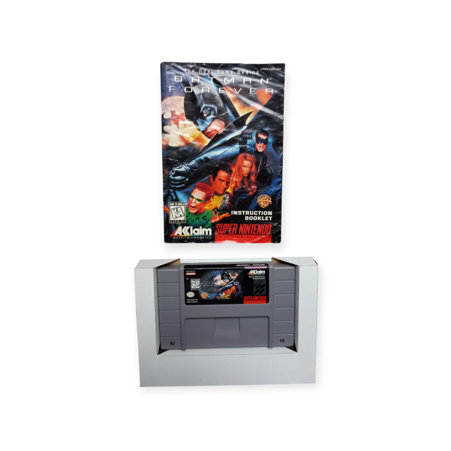 Batman Forever Super Nintendo (SNES) Version USA