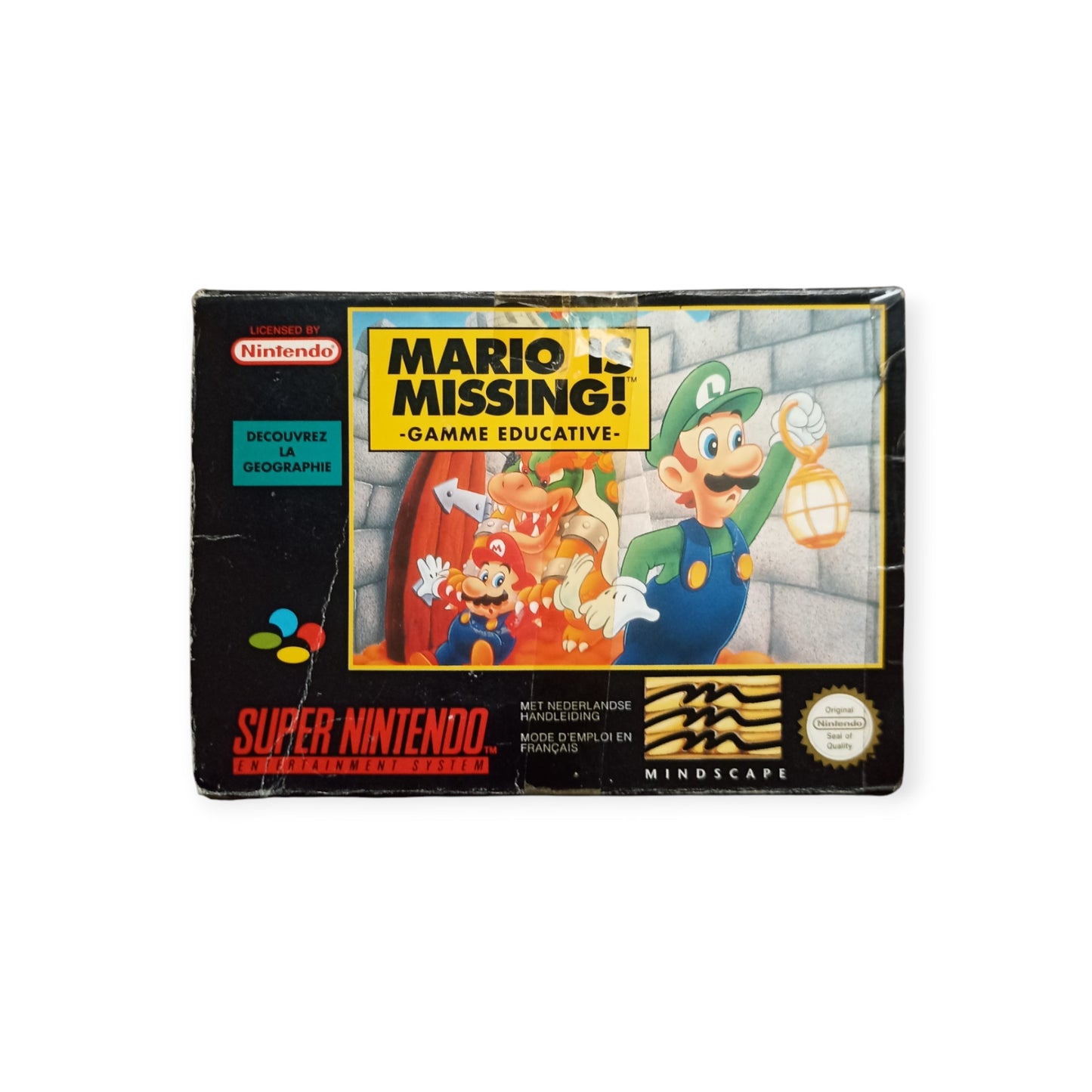Mario is Missing Super Nintendo (SNES)