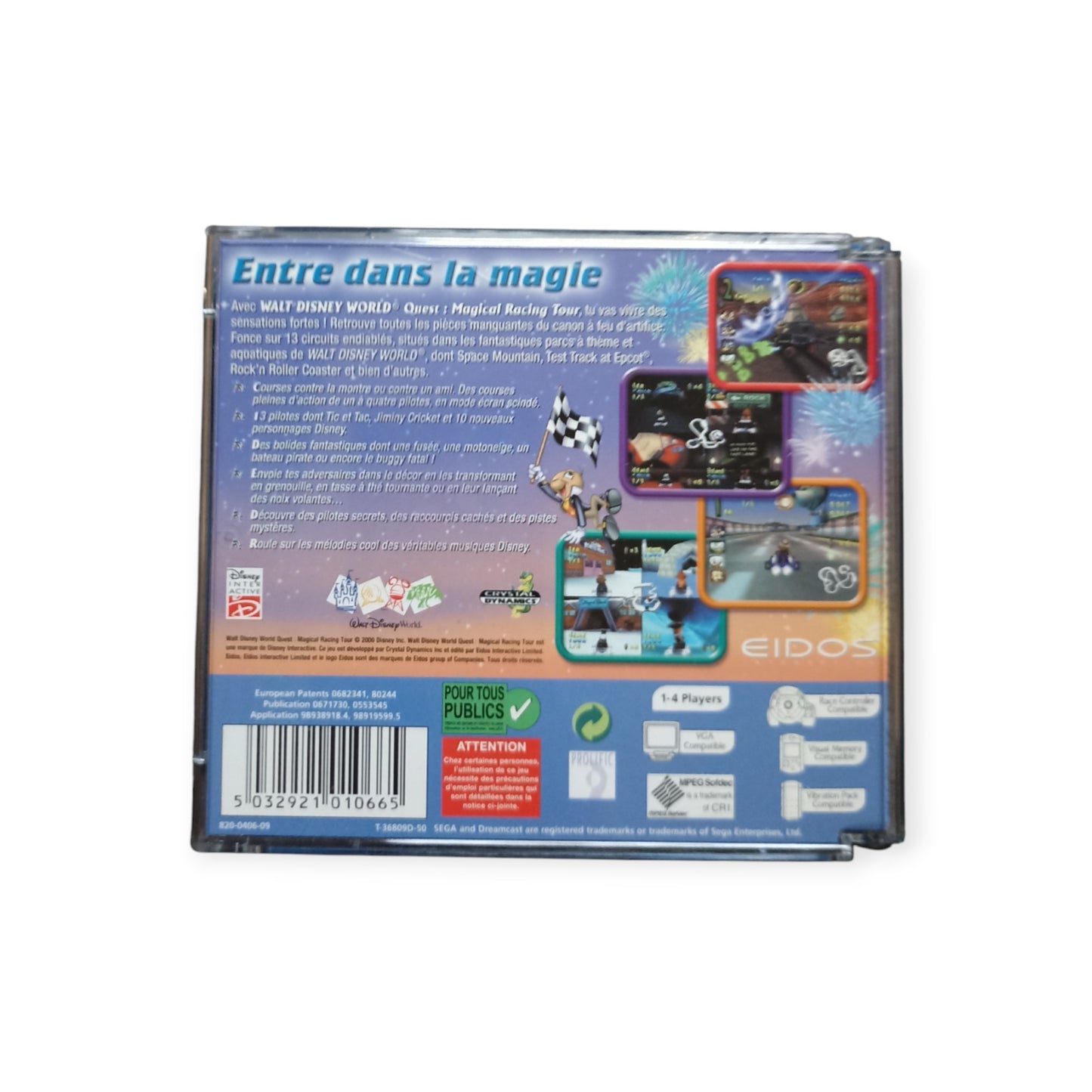 Walt Disney Magical Racing Tour Dreamcast