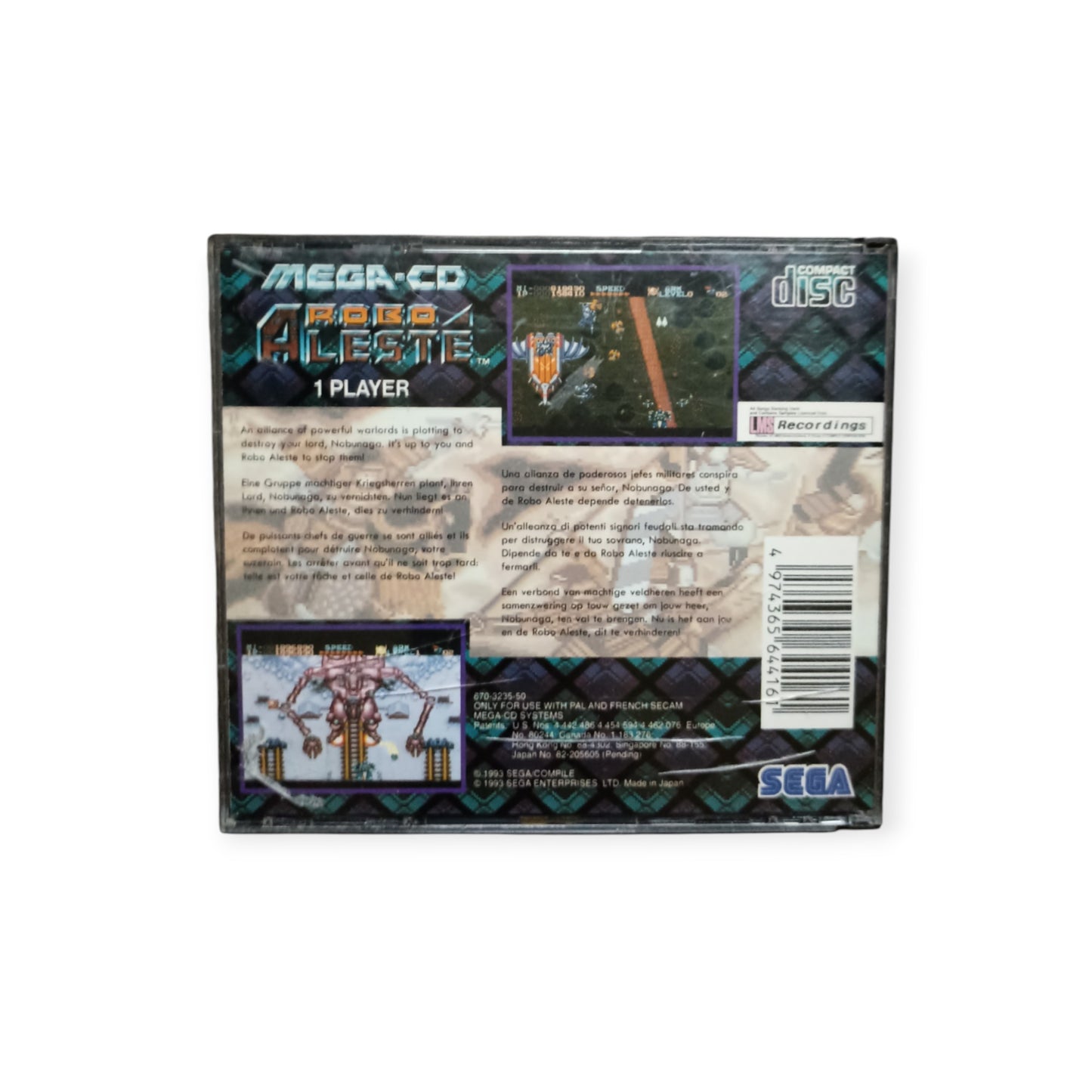 Robo Aleste Mega CD