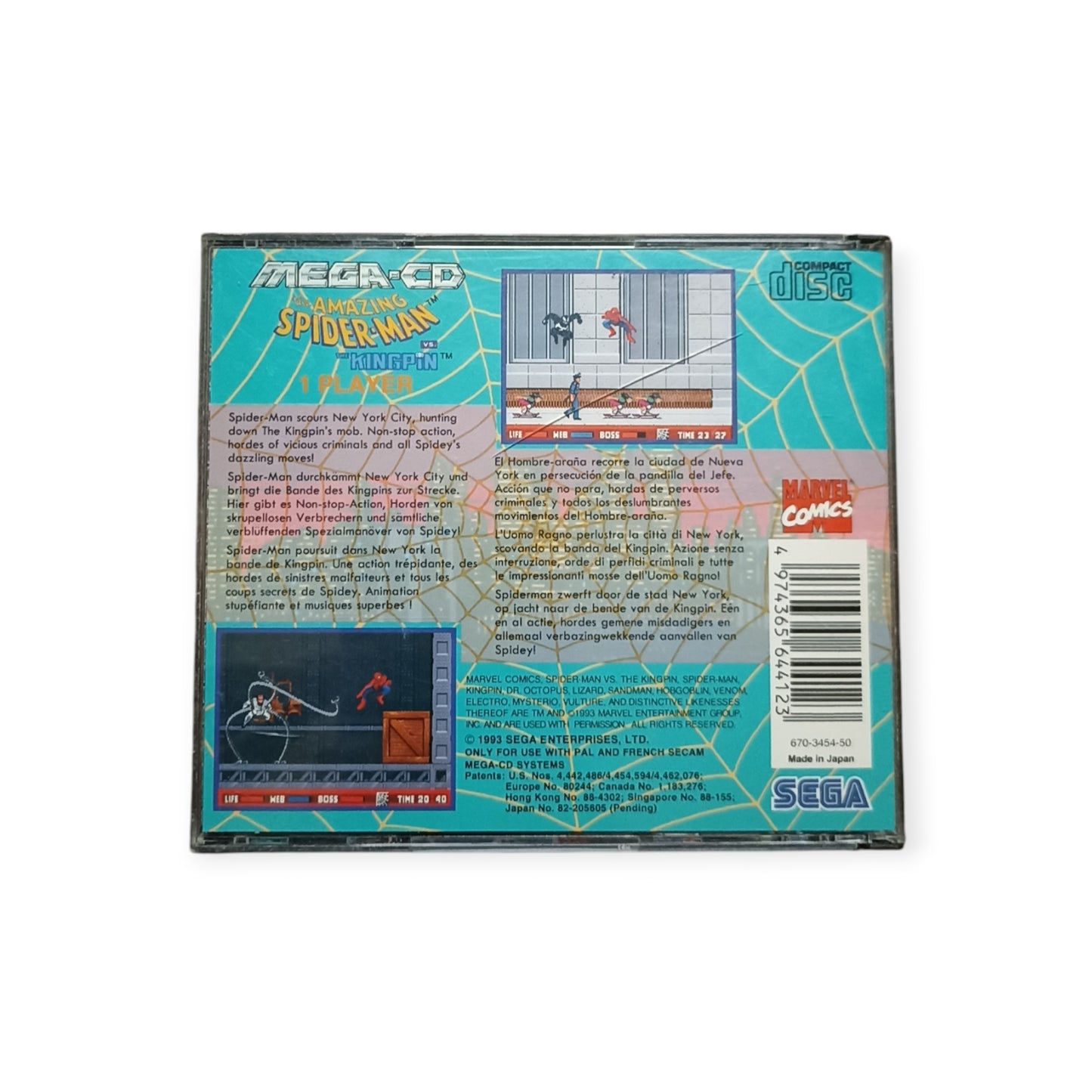 The Amazing Spider-Man Mega CD