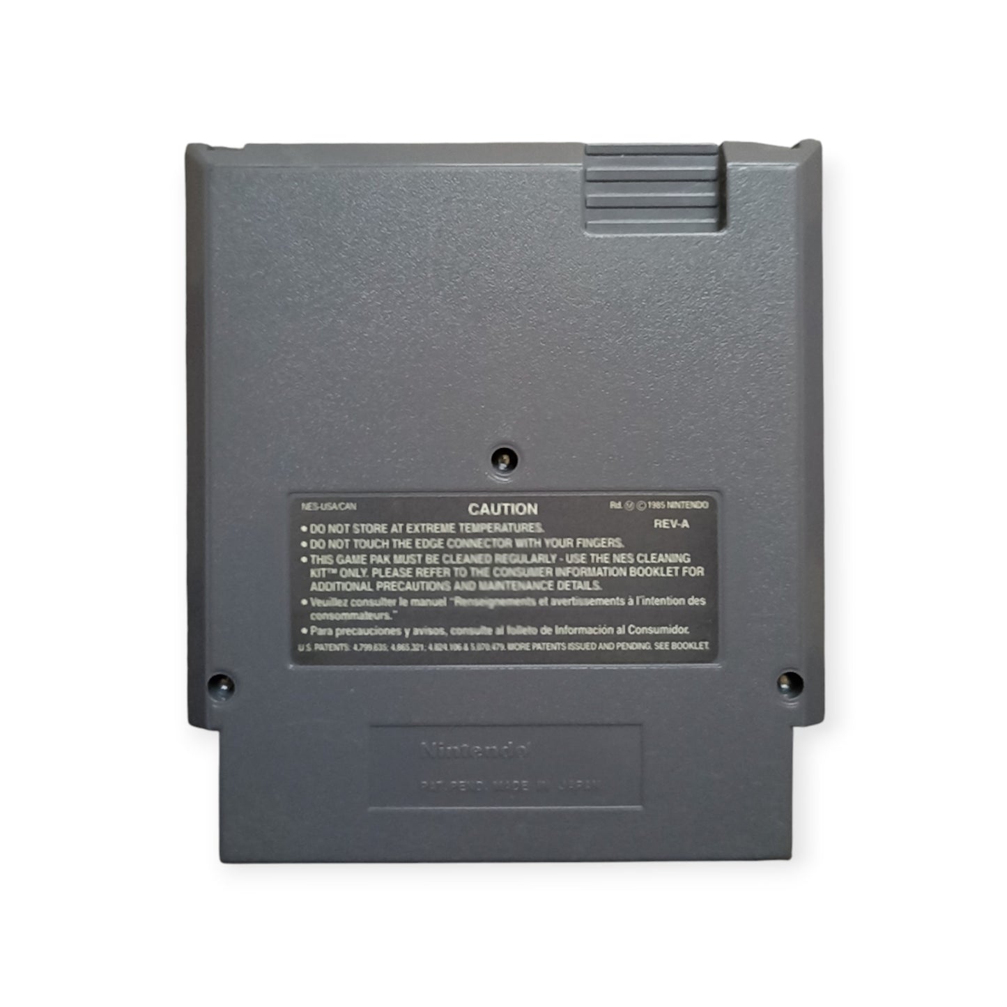 Turtle Ninja III Manhattan Project Nintendo NES Version USA