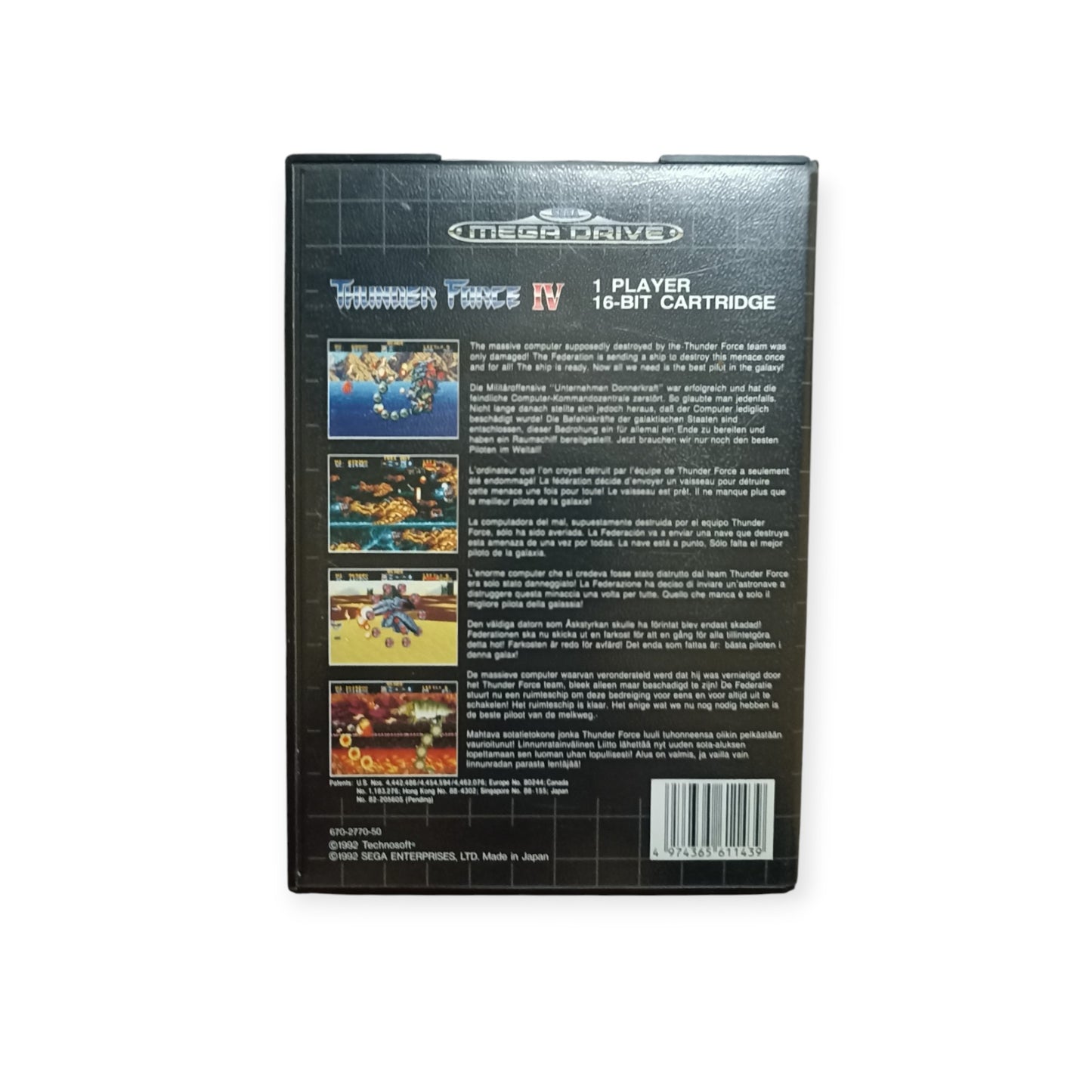 Thunder Force IV Méga Drive