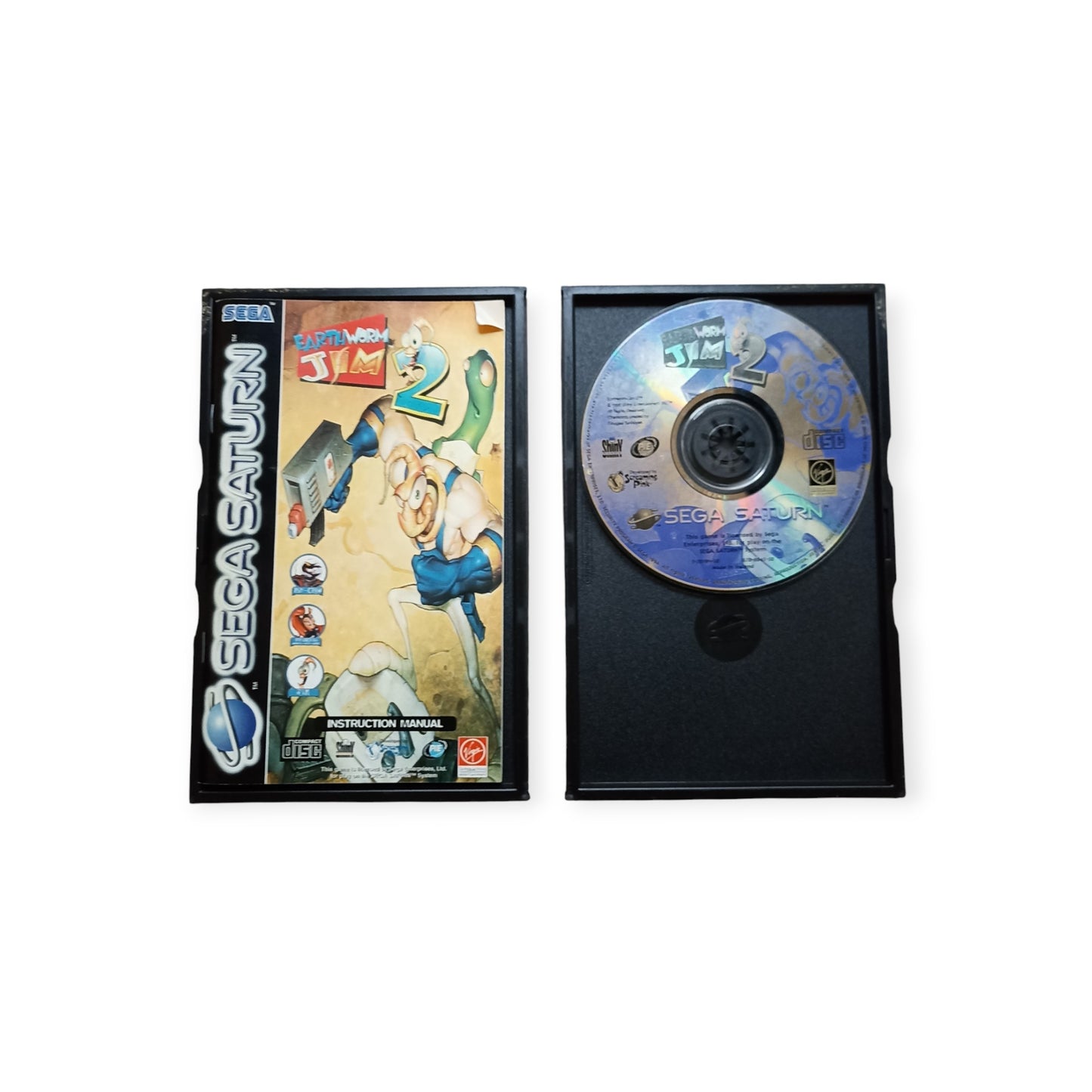 Earthworm Jim 2 Sega Saturn