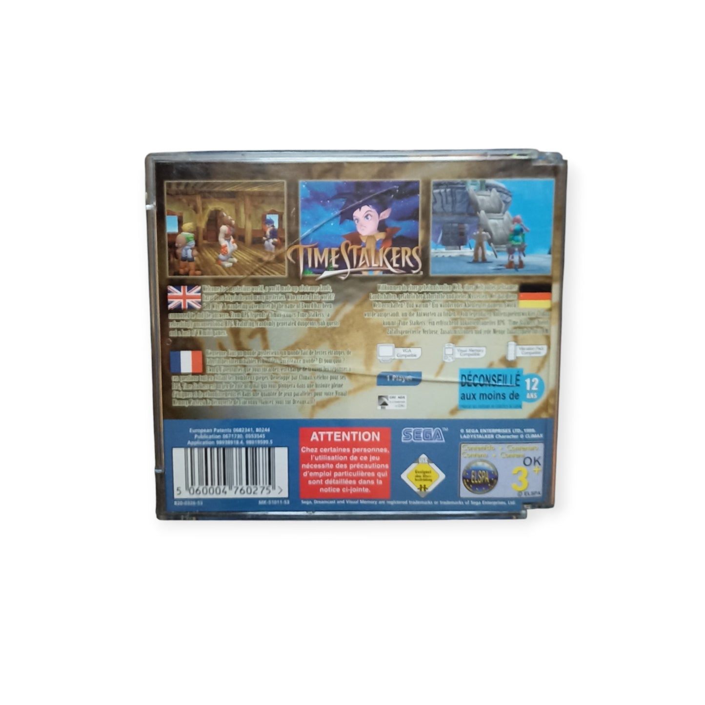 TimeStalkers Dreamcast