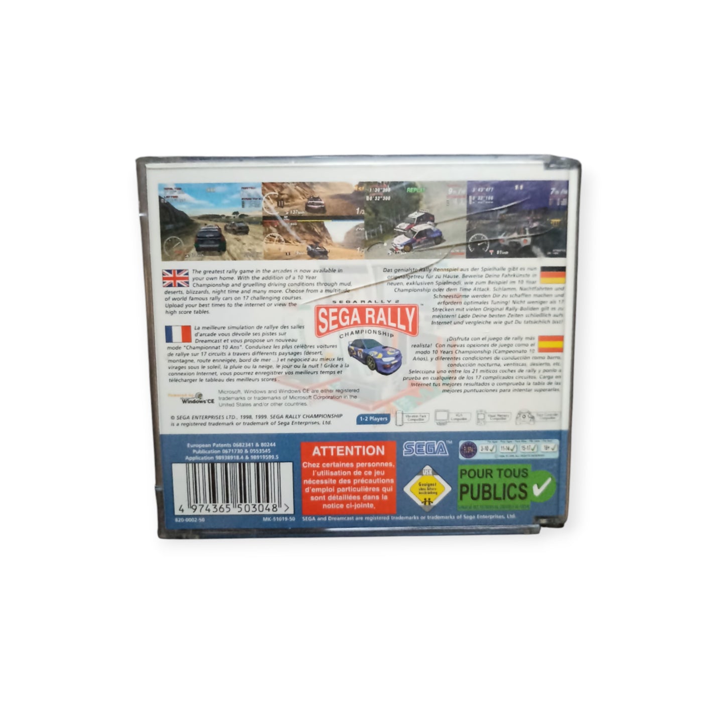 Sega Rally Sega Dreamcast