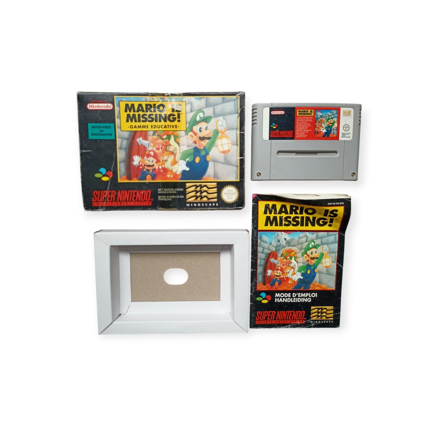 Mario is Missing Super Nintendo (SNES)