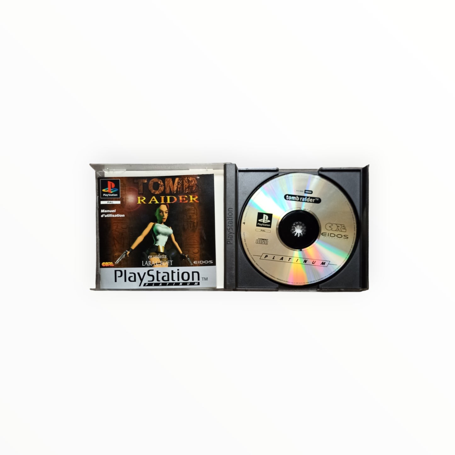 Tomb Raider – PlayStation 1 Platinum (complet)