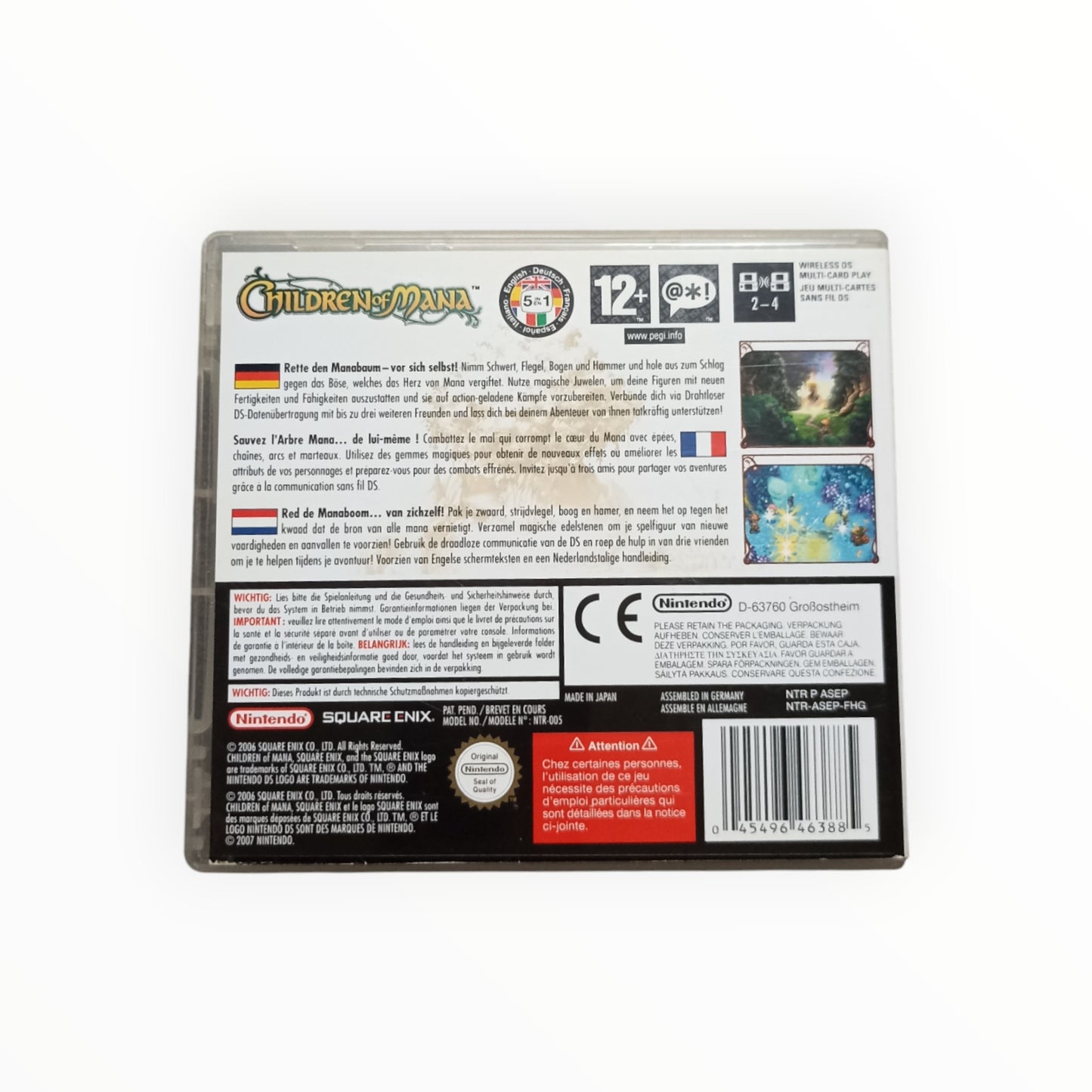 Children of Mana nintendo DS