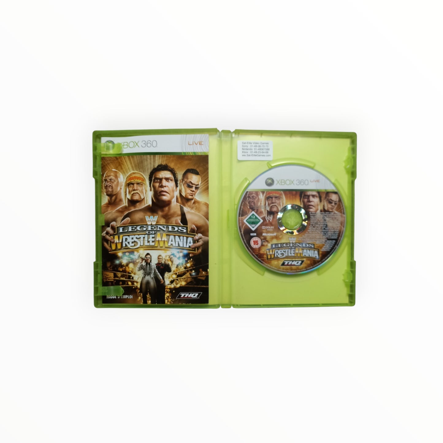 Legend of wrestlemania Xbox 360