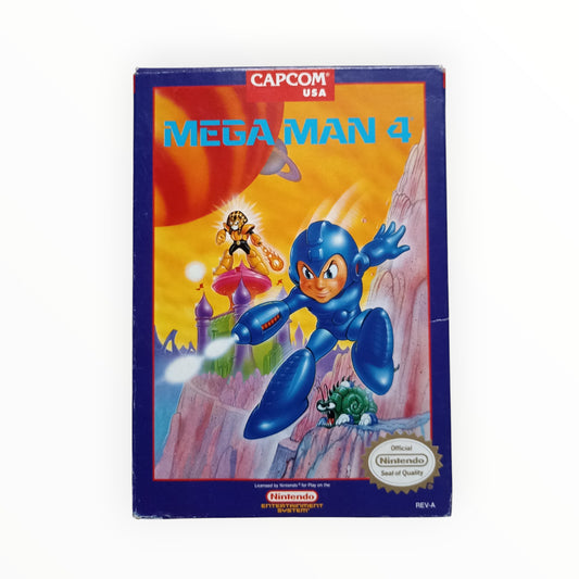 megaman 4 usa Nintendo NES Version USA