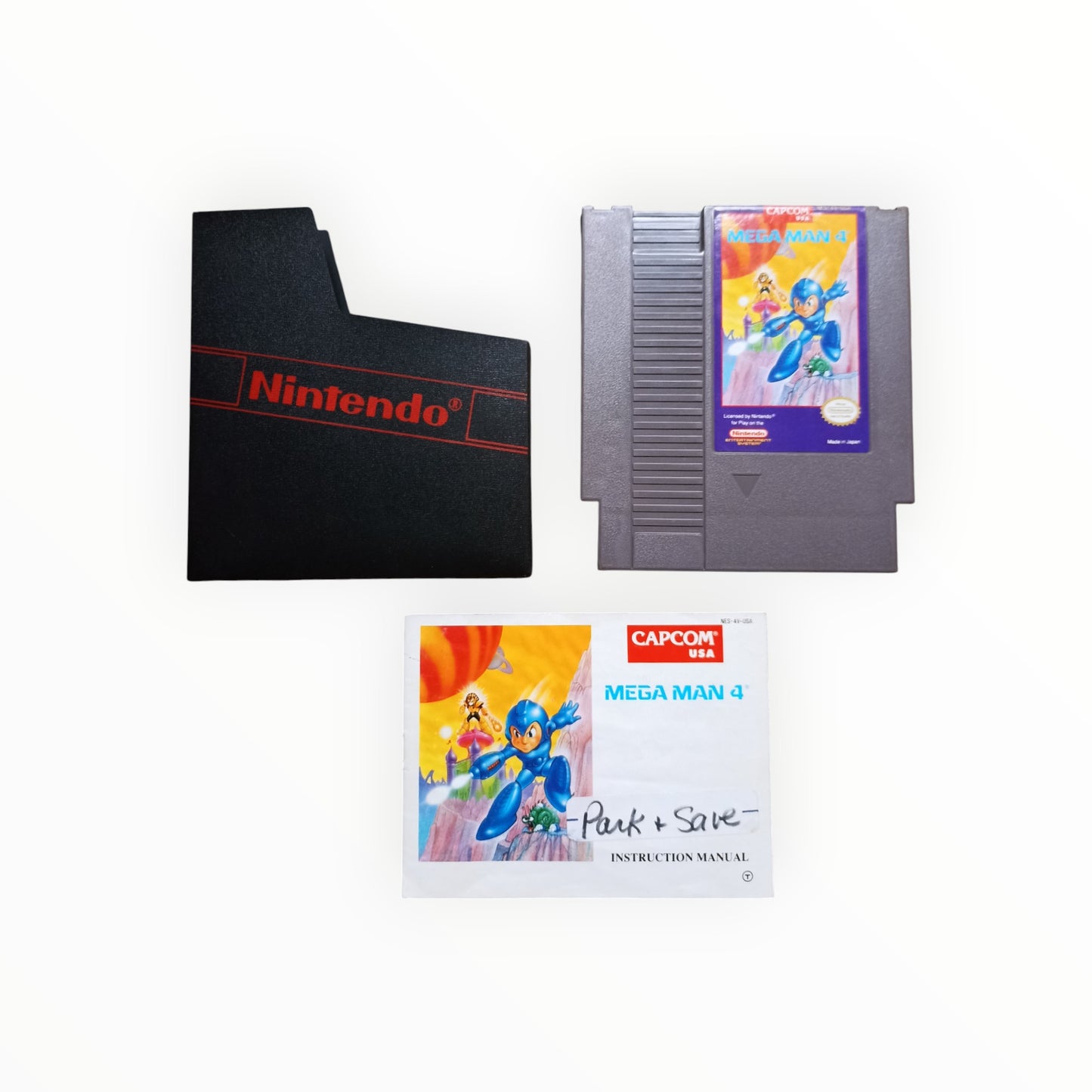 megaman 4 usa Nintendo NES Version USA