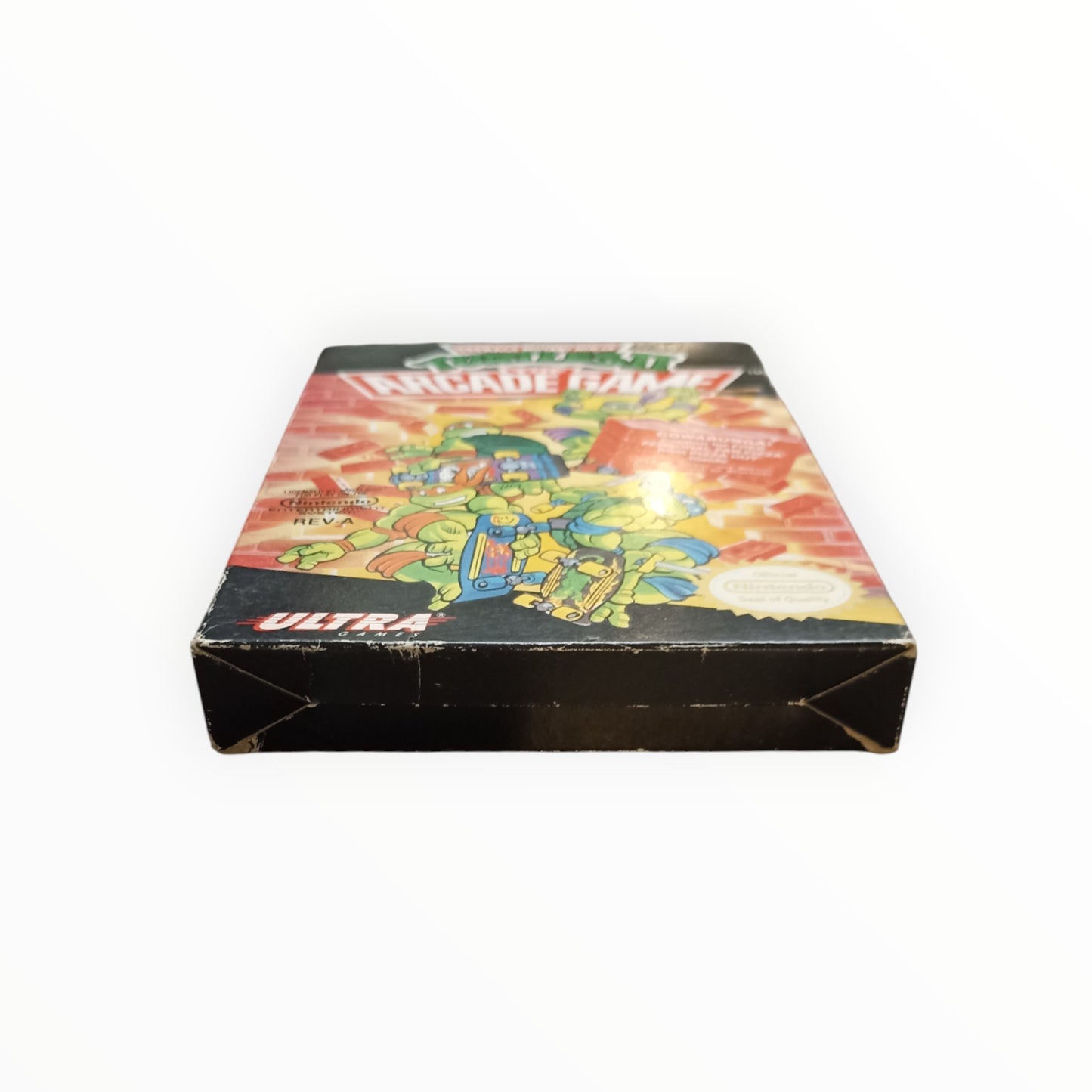 Turtles 2 the arcade game Nintendo NES Version USA