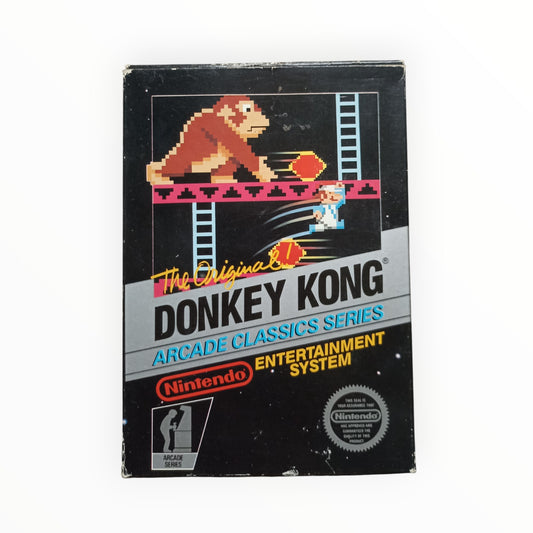 The original donkey kong Nintendo NES
