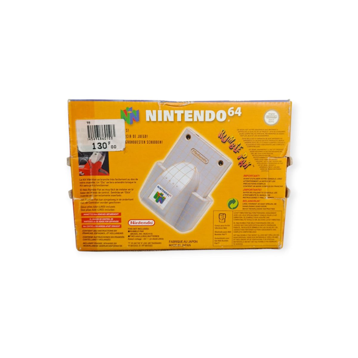 Rumble Pak Nintendo 64 (N64)