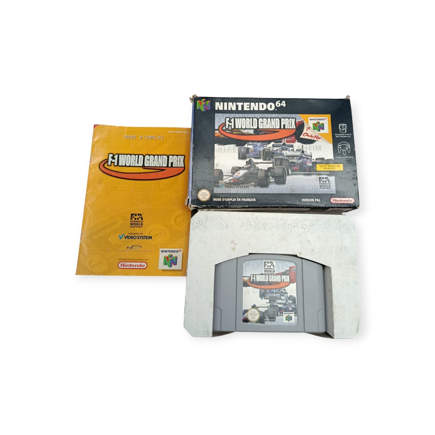 F-1 World Grand Prix Nintendo 64 (N64) en boite FRA