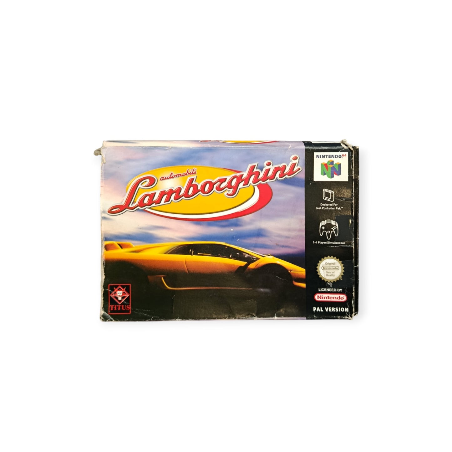 Lamborghini Nintendo 64 (N64) en boite FRA