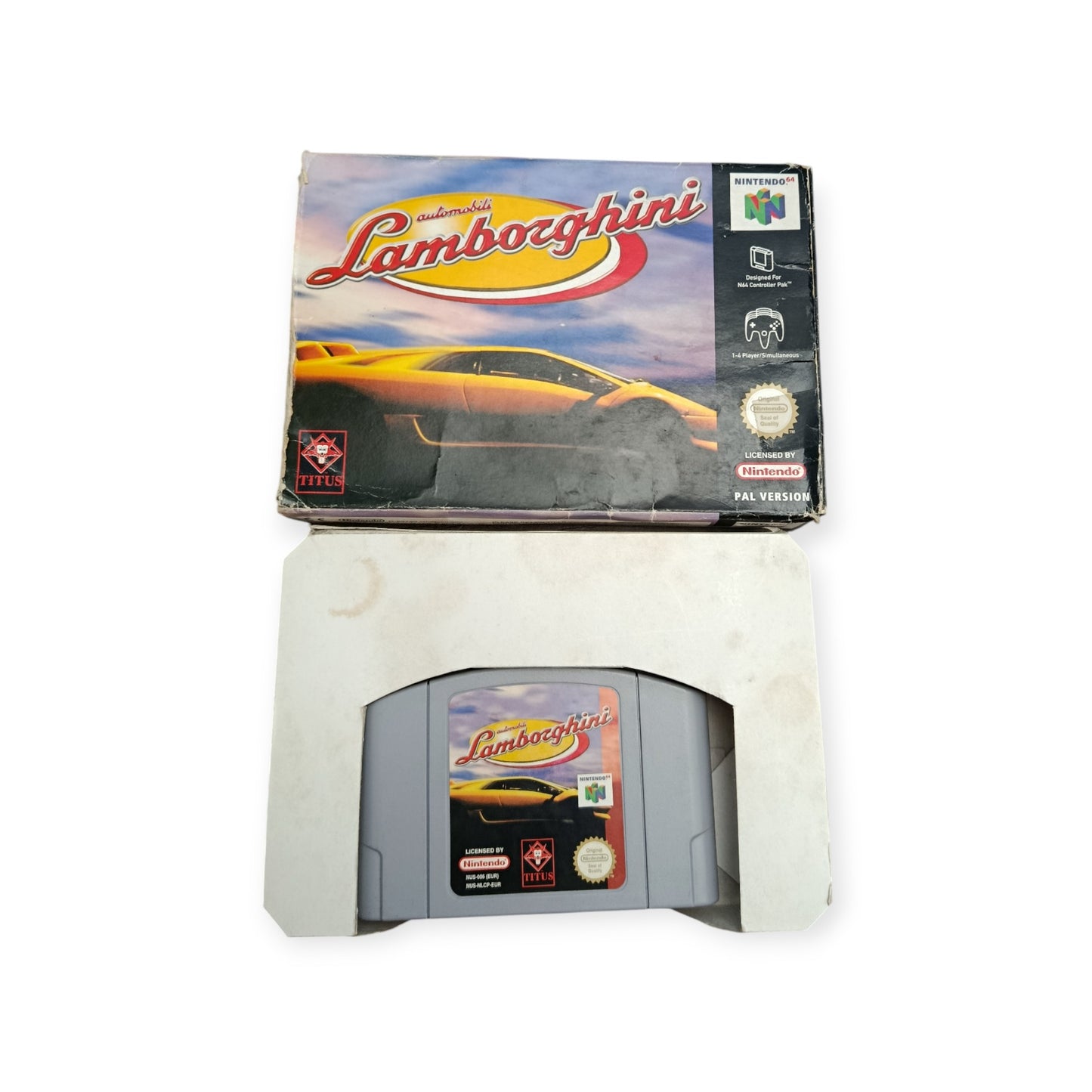 Lamborghini Nintendo 64 (N64) en boite FRA