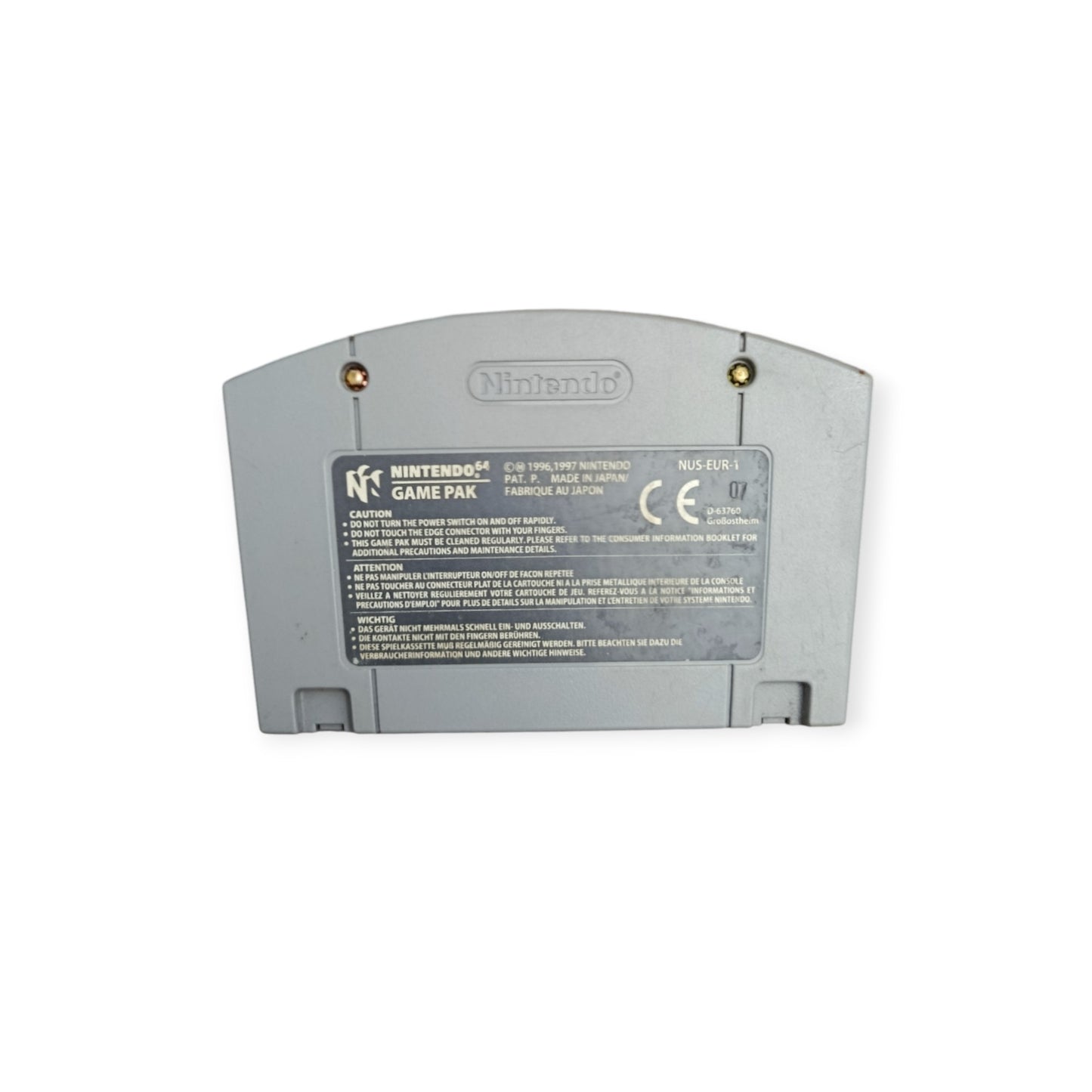 Lamborghini Nintendo 64 (N64) en boite FRA