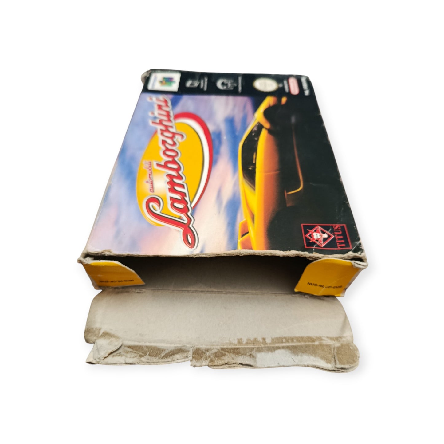 Lamborghini Nintendo 64 (N64) en boite FRA