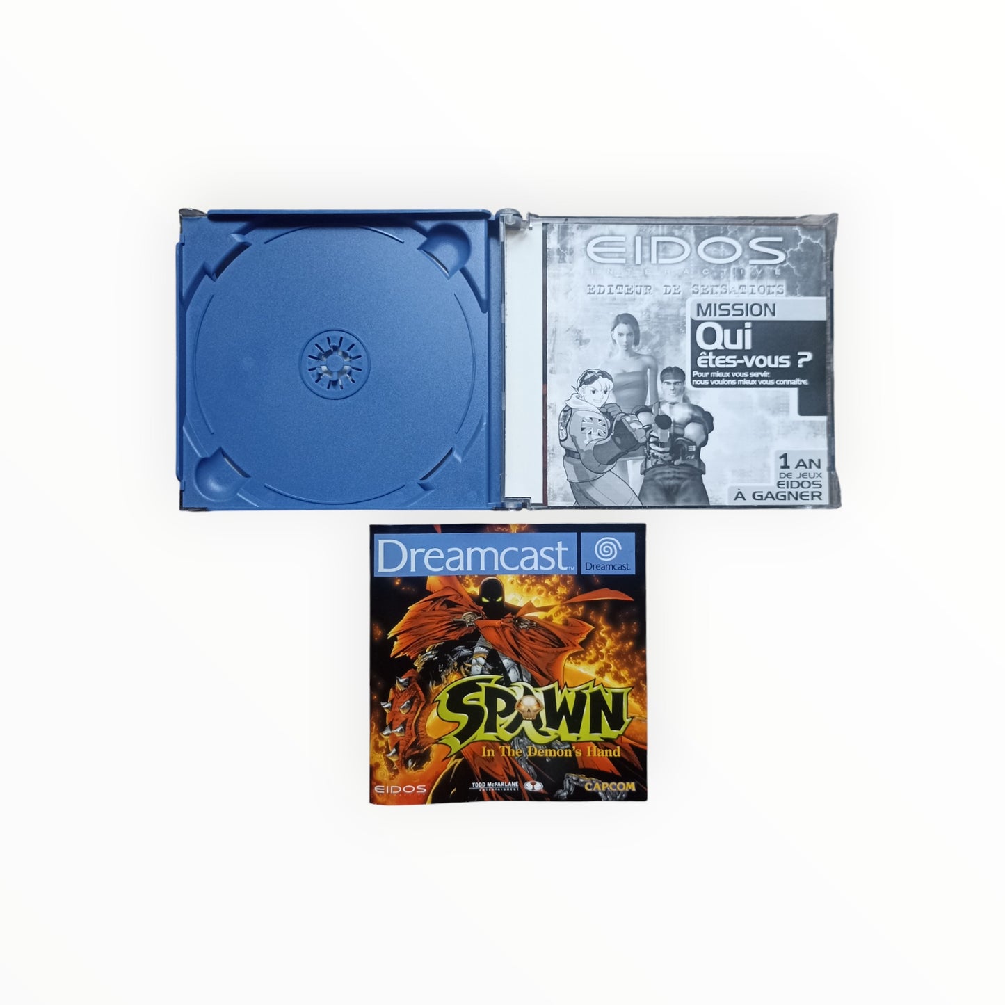 Spawn in the demon's hand dreamcast