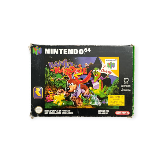 Banjo-kazooie Nintendo 64 (N64) en boite FRA