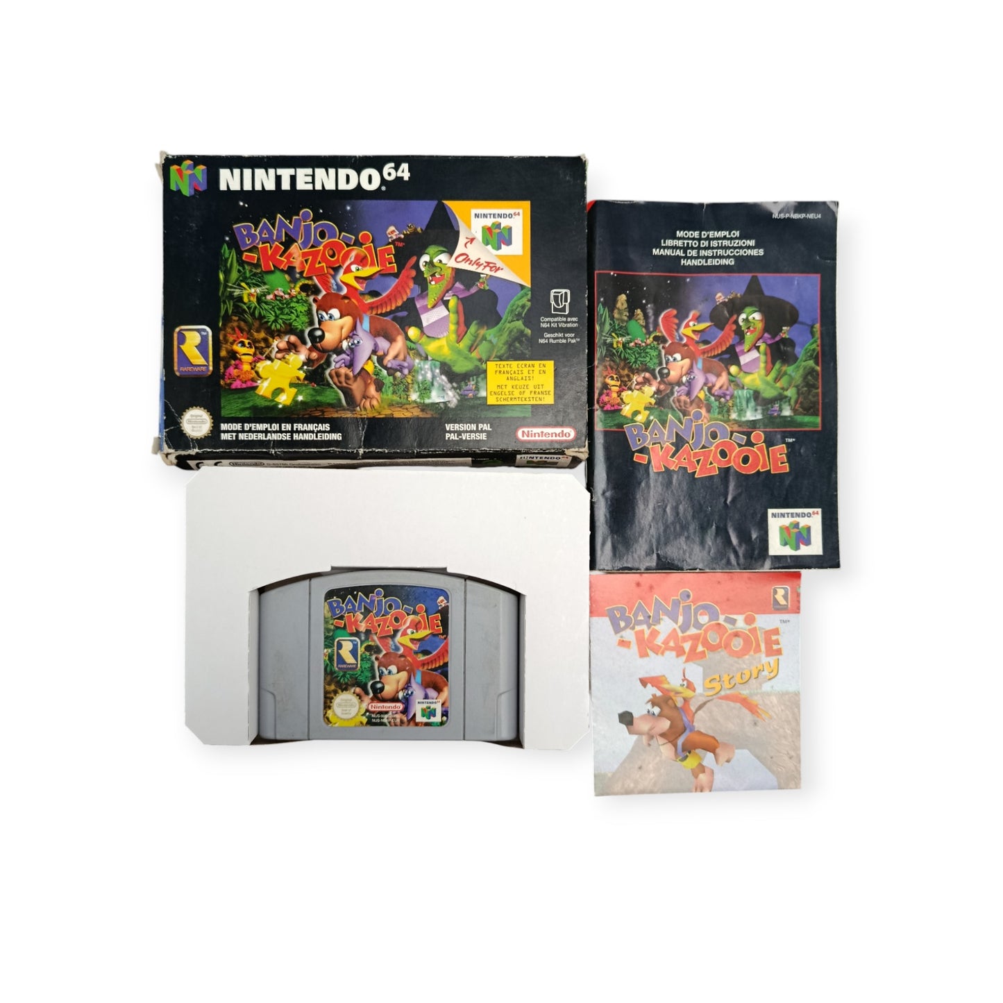 Banjo-kazooie Nintendo 64 (N64) en boite FRA