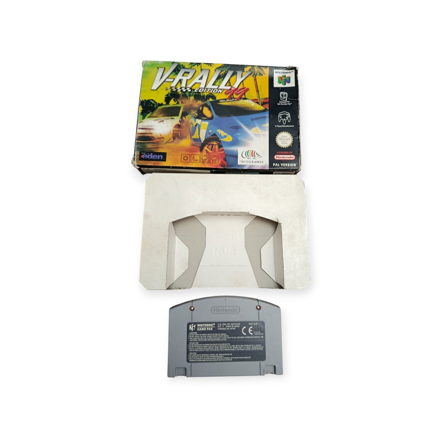 V-Rally Edition 99 Nintendo 64 (N64) en boite FRA