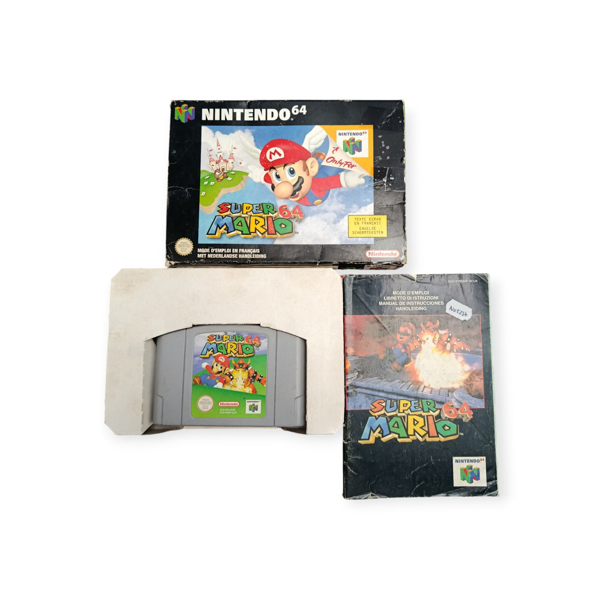 Super Mario 64 Nintendo 64 (N64) en boite FRA