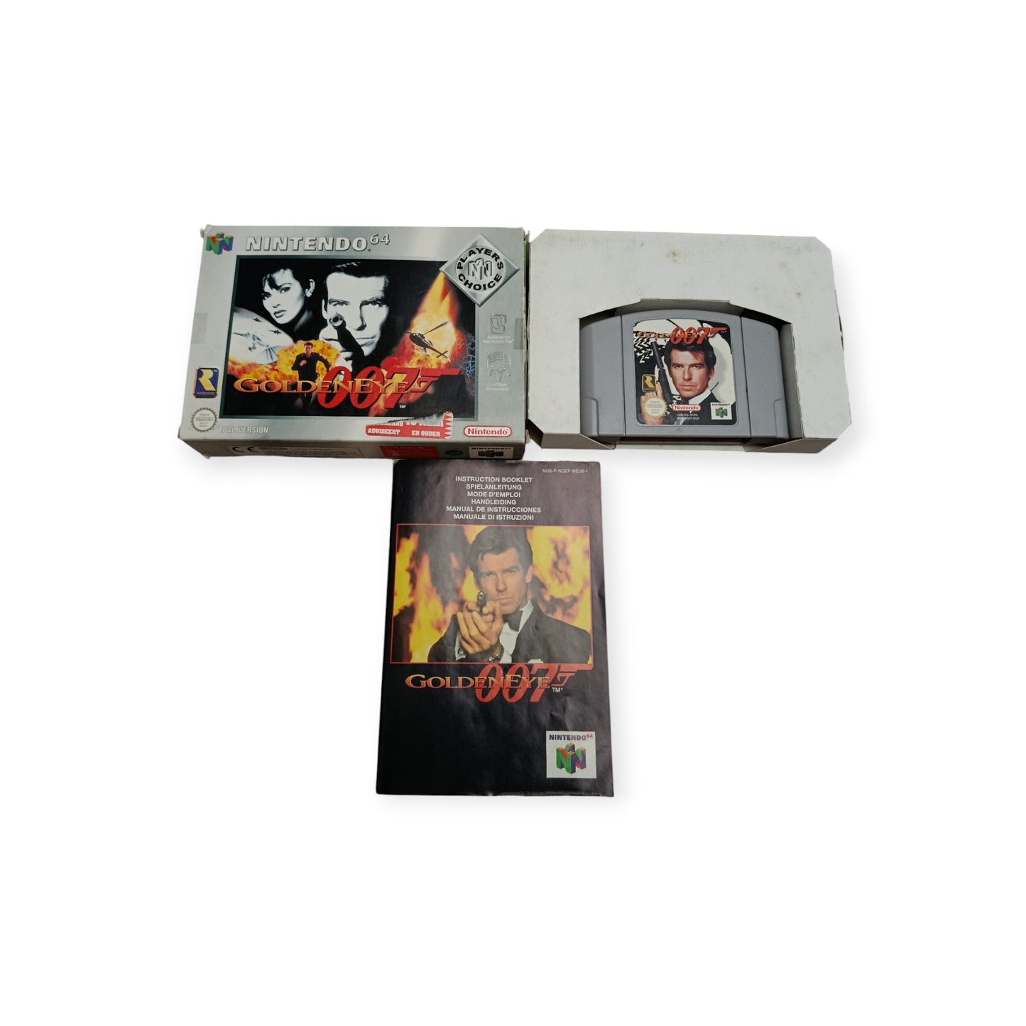 GoldenEye 007 en boîte Players Choice