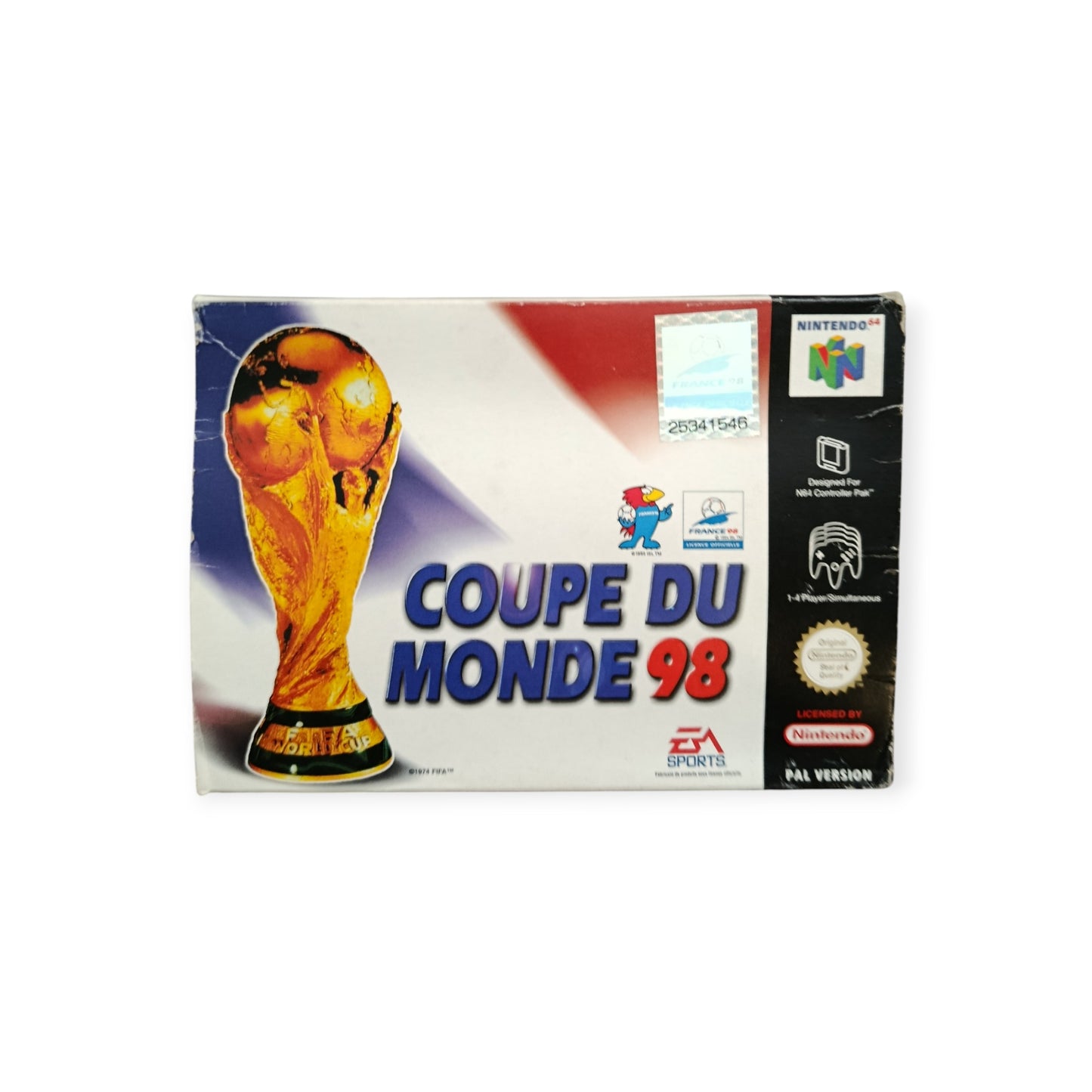 Coupe Du Monde 98 Nintendo 64 (N64) boîte FRA seule