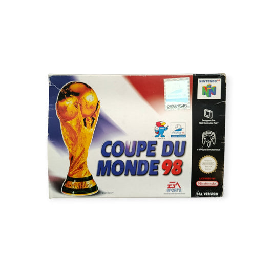 Coupe Du Monde 98 Nintendo 64 (N64) boîte FRA seule